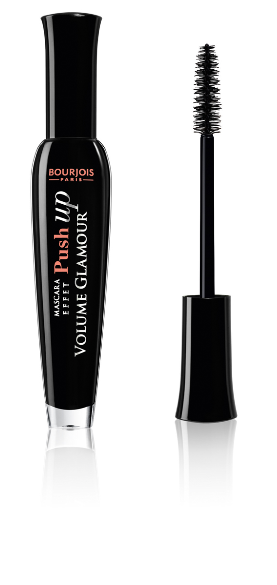 Bourjois Тушь объемная для ресниц EFFET PUSH UP VOLUME GLAMOUR Тон 71 wonder black 6 мл29102077071 Bourjois Тушь объемная для ресниц EFFET PUSH UP VOLUME GLAMOUR Тон 71 wonder black 6 мл29102077071Суперобъем и изгиб. Щетинки кисточки направлены друг к другу для разделения ресниц.