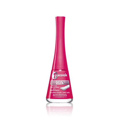 Bourjois Быстросохнущий Лак Для Ногтей 1 Seconde New 07 тон fuchsia bucolique 9 мл29101378007 Bourjois Быстросохнущий Лак Для Ногтей 1 Seconde New 07 тон fuchsia bucolique 9 мл29101378007Новая гелевая текстура, обогащенная силиконом – для придания ногтю округлости и плотности Новый аппликатор, исключающий подтеки – еще более удобная кисточкаНовая гамма из 14 оттенков – богатый цвет и новые эффектыНовый дизайн этикетки, подчеркивающий инновационность продукта