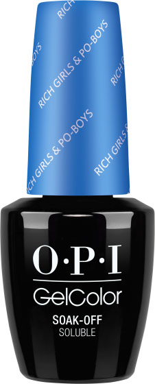 OPI Гель-лак GelColor Rich Girls & Po-boys, 15 млGCN61 OPI Гель-лак GelColor Rich Girls & Po-boys, 15 млGCN61Весеняя коллекция лаков для ногтей New Orleans by OPI погружает нас в атмосферу тепла и света. Яркие оттенки напоминают о весне и заставляют улыбаться. Почувствуйте наступление весны с гель-лаками OPI! ГЕЛЬКОЛОР это 100% гель в лаковом флаконе! В отличие от гелей-лаков, из-за отсутствия лаковой составляющей ГЕЛЬКОЛОР не подвержен сколам и трещинам. Ультра-быстрое светоотверждение в LED-лампе OPI! Всего лишь 4 минуты на все слои включая базу и верхнее покрытие на всех пальцах! Не требует шлифовки ногтей перед нанесением и опиливания при снятии, а значит — не травмирует ногти! Снимается за 15 минут отмачиванием.ГЕЛЬКОЛОР - экономичен! ГЕЛЬКОЛОР - это высочайшее качество OPI по доступной цене. Оттенки легендарных лаков OPI при желании можно наносить поверх ГЕЛЬКОЛОР. Сравните стоимость ГЕЛЬКОЛОР с другими марками и Вы увидите разницу!Стойкое и сияющее покрытие на недели вперед с GELCOLOR.ГЕЛЬКОЛОР это 100% гель в лаковом флаконе! В отличие от гелей-лаков, из-за отсутствия лаковой составляющей ГЕЛЬКОЛОР не подвержен сколам и трещинам.Ультра-быстрое светоотверждение в LED-лампе OPI! Всего лишь 4 минуты на все слои включая базу и верхнее покрытие на всех пальцах!Не требует шлифовки ногтей перед нанесением и опиливания при снятии, а значит — не травмирует ногти! Снимается за 15 минут отмачиванием.ГЕЛЬКОЛОР - экономичен! ГЕЛЬКОЛОР - это высочайшее качество OPI по доступной цене.Повторяют оттенки легендарных лаков OPI, которые при желании можно наносить поверх ГЕЛЬКОЛОР.Сравните стоимость ГЕЛЬКОЛОР с другими марками и Вы увидите разницу!Стойкое и сияющее покрытие на недели вперед с GELCOLOR.