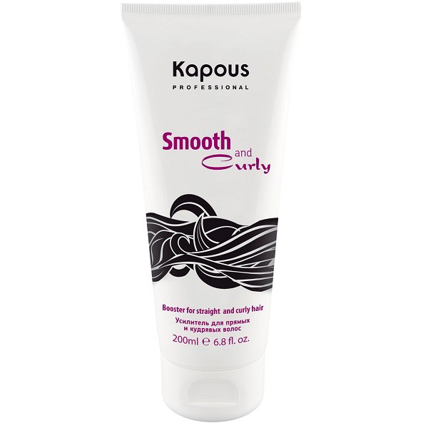 Kapous Усилитель для прямых и кудрявых волос Smooth and Curly 200 млKap567 Kapous Усилитель для прямых и кудрявых волос Smooth and Curly 200 млKap567Усилитель Amplifier из серии Smooth and Curly от Капус – это универсальный стайлингово-защитный продукт, позволяющий моделировать удивительно упругие завитки или дарить прядям потрясающую гладкость. Усилитель подходит для укладки волос любого типа и гарантирует им:полную защиту от негатива высоких температур;аккуратный вид на протяжении дня;дополнительные уход и увлажнение;глубокое кондиционирование и смягчение.Состав Amplifier обогащен натуральными маслами, улучшающими качество локонов, и растительными аминокислотами, укрепляющими волосы изнутри. За счет нежной консистенции средство легко наносится, не перегружает пряди, а также не забирает их природной пышности. С ним локоны отлично держат форму и не теряют структурности, а гладкие пряди – не пушатся и не завиваются даже при высокой влажности.