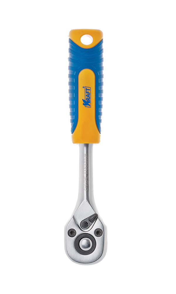 Рукоятка трещоточная с быстрым сбросом Kraft 1/4Dr КТ 700361КТ 700361 Рукоятка трещоточная с быстрым сбросом Kraft 1/4Dr КТ 700361КТ 700361- Рукоятка трещоточная с быстрым сбросом ?145mm (72 зубца, ремонтопригодная, двухкомпонентная)