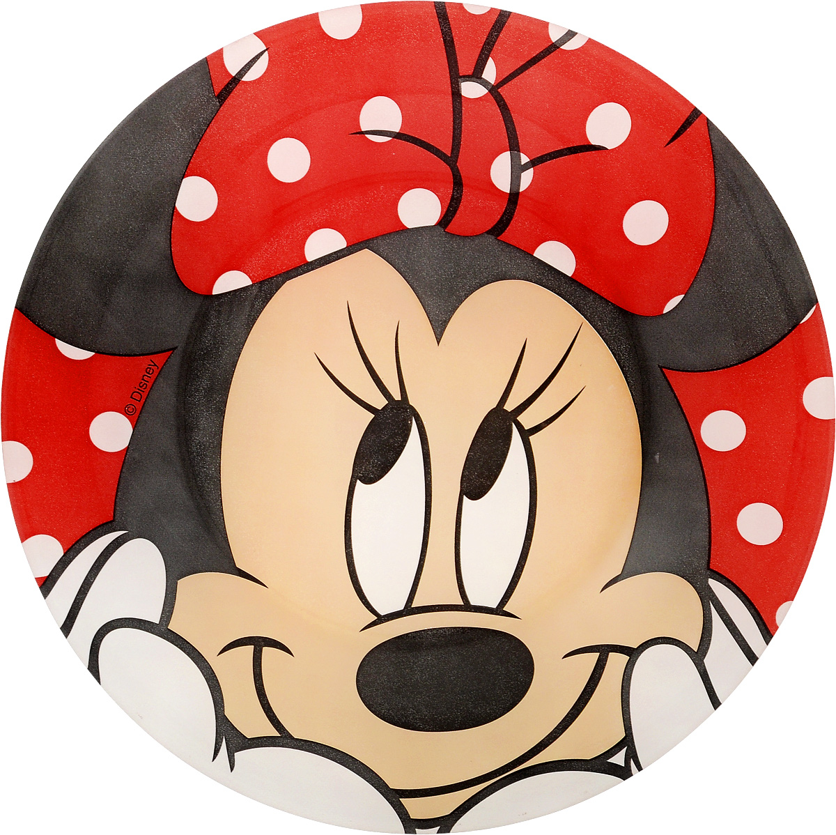 Тарелка десертная Luminarc Oh Minnie, диаметр 19,5 смH6438 Тарелка десертная Luminarc Oh Minnie, диаметр 19,5 смH6438Десертная тарелка Luminarc Oh Minnie, изготовленная из ударопрочного стекла, оформлена изображением Минни Маус. Ваш ребенок с удовольствием будет кушать из этой тарелки, а милый образ любимого героя подарит хорошее настроение. Диаметр тарелки (по верхнему краю): 19,5 см.