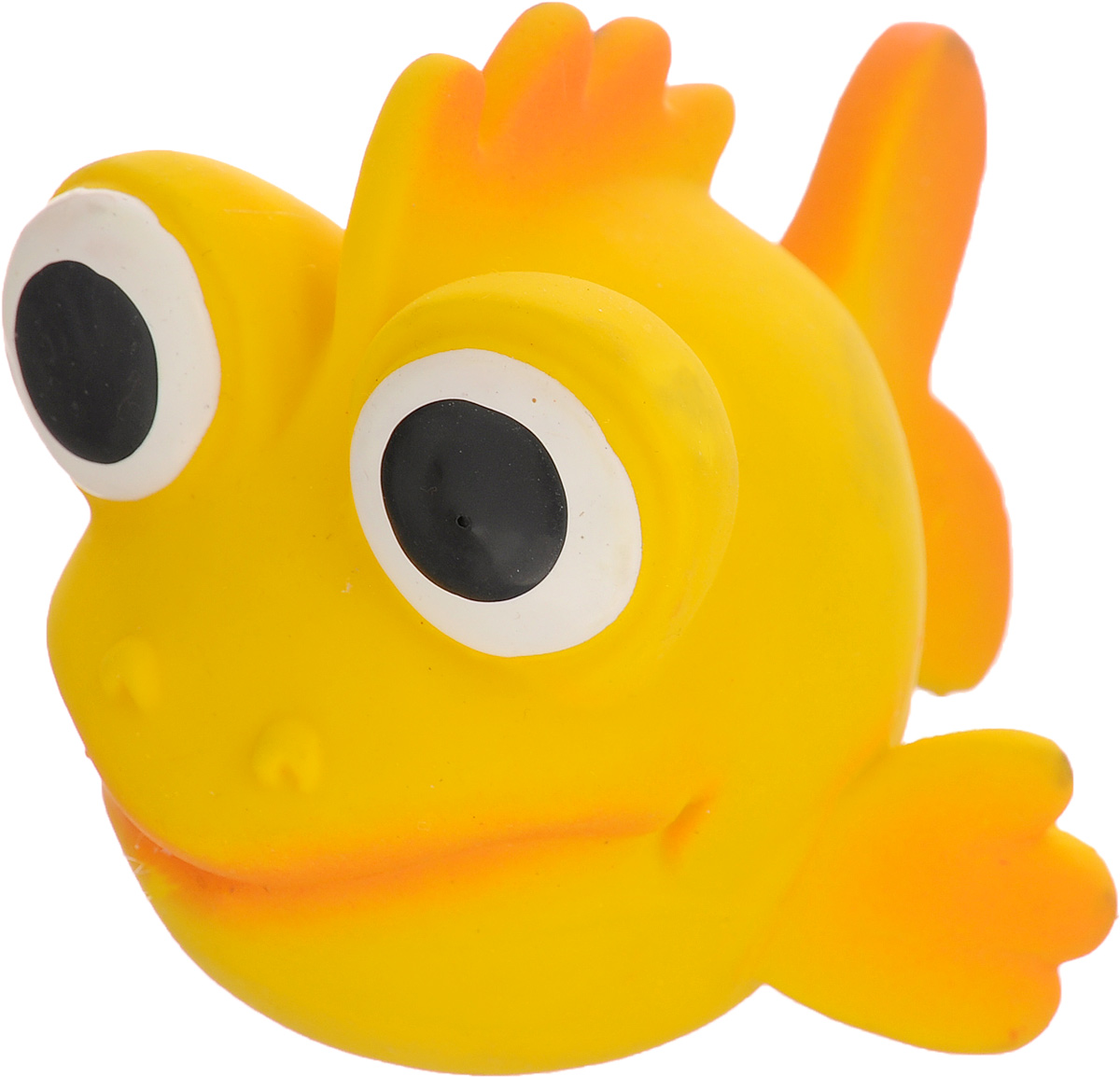 Игрушка для собак Beeztees I.P.T.S. Рыбка, цвет: желтый, оранжевый16263/620875_желтый, оранжевый Игрушка для собак Beeztees I.P.T.S. Рыбка, цвет: желтый, оранжевый16263/620875_желтый, оранжевыйИгрушка для собак Beeztees I.P.T.S. изготовлена из безопасного латекса в форме забавной рыбки с большими глазами. Игрушка снабжена пищалкой. Предназначена для игр с собаками разных возрастов. Такая игрушка привлечет внимание вашего любимца и не оставит его равнодушным.