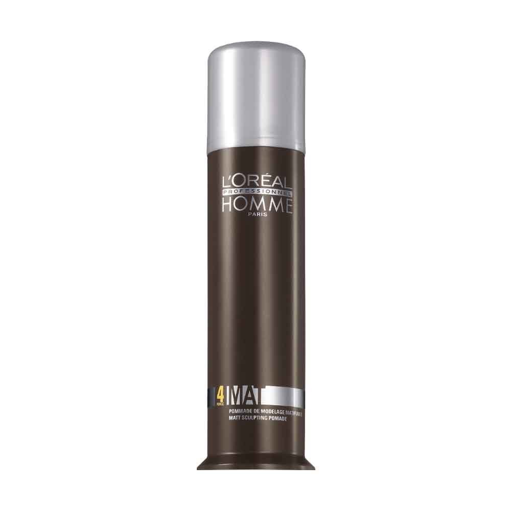 LOreal Professionnel Homme - Матирующая крем-паста для укладки волос 80 млE0242784 LOreal Professionnel Homme - Матирующая крем-паста для укладки волос 80 млE0242784Матирующая крем-паста LP Homme разработана для укладки мужских волос. Она разделяет и матирует пряди и придает прическе фиксацию средней степени. Благодаря особой текстуре паста почти незаметна на волосах как визуально, так и на ощупь: волосы выглядят чистыми и естественными. Как и другие продукты линии LP Homme, крем-паста обладает элегантным мужским ароматом, что дарит удовольствие при ее применении. Средство не образовывает глянцевого блеска на волосах и не делает их жесткими.