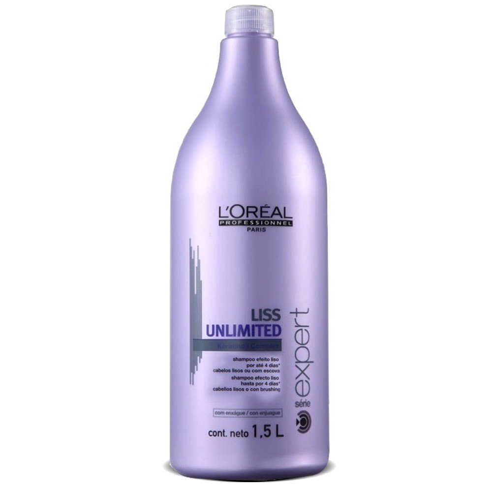 LOreal Professionnel Liss Unlimited – Смываемый уход для непослушных волос 750 млE0535527 LOreal Professionnel Liss Unlimited – Смываемый уход для непослушных волос 750 млE0535527LOrealProfessionnelLissUnlimitedConditioner Смываемый уход для непослушных волос профессиональное средство для ухода за капризными» волосами, преподносящими сюрпризы в виде завитков при влажной погоде.Благодаря сбалансированному составу кондиционера, обогащенному витаминами, минералами, маслами энотеры и кукуи, волосы после его применения не только мгновенно становятся, гладкими, эластичными и упругими, но и получают комплекс глубокого питания, необходимого для укрепления и интенсивного роста волос.Кондиционер подходит для ежедневного применения, однако после его использования волосы могут оставаться послушными в течение 4-х дней, поэтому им можно пользоваться по мере необходимости. Если стоит солнечная погода и ничего не предвещает дождя, то волосы, ополоснутые кондиционером вчера, или даже позавчера, сохранят естественную красоту и гладкость без дополнительного ухода.В состав кондиционера также входит кератин вещество, необходимое для укрепления и питания корней волос. Кератин значительно сокращает количество выпасаемых волос, придает им жизненные силы и природную красоту.LOreal Professionnel Liss Unlimited Conditioner роскошная прическа каждый день!