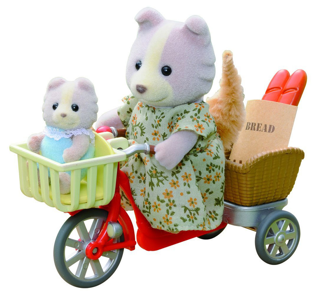 Sylvanian Families Набор фигурок Велосипедная прогулка