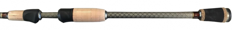 Спиннинг штекерный Daiwa Silver Creek SC7102ULFS-AD 2,35м (3-14г), цвет: черный, серый