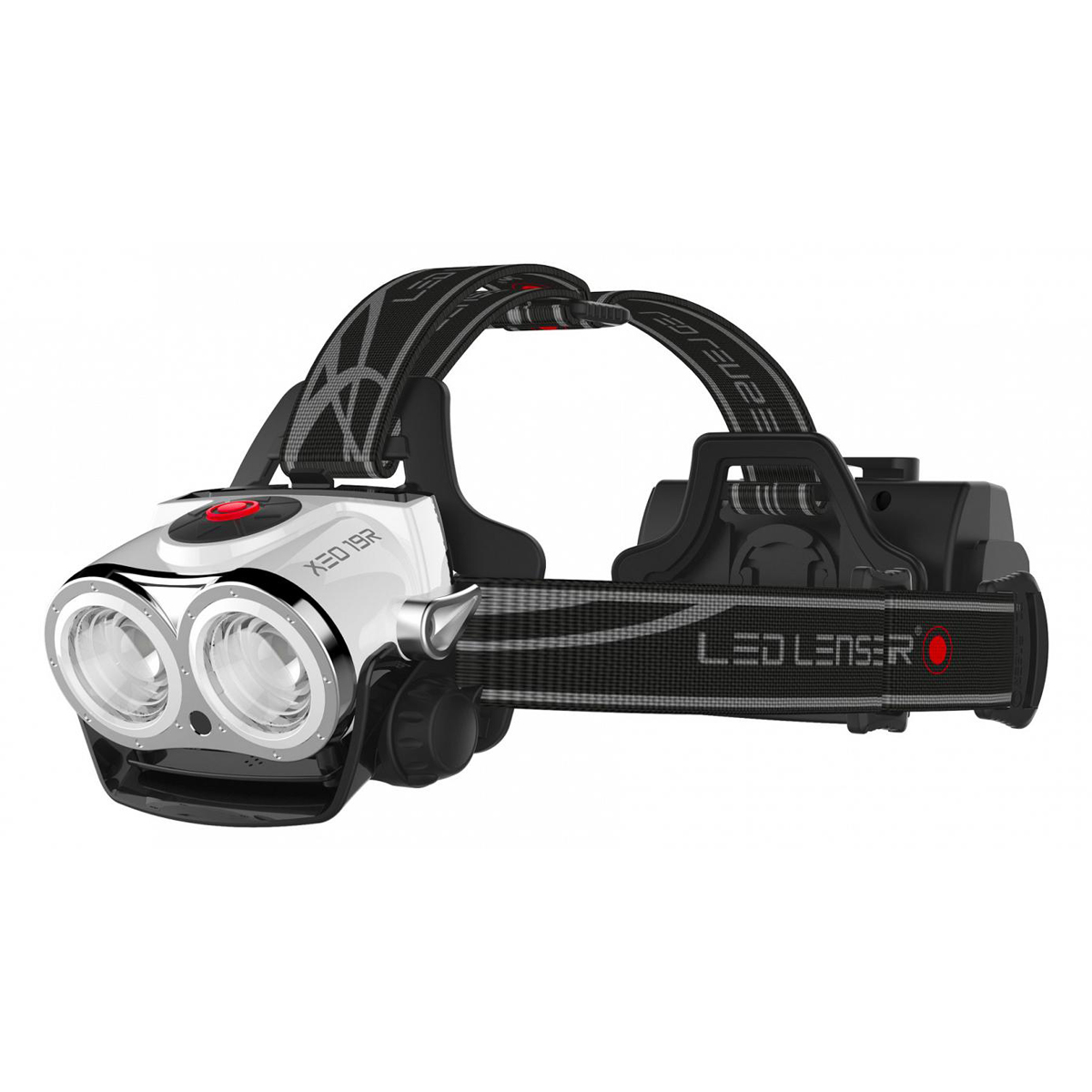 Фонарь налобный LED Lenser XEO 19R, с аккумулятором, цвет: белый7319-RW Фонарь налобный LED Lenser XEO 19R, с аккумулятором, цвет: белый7319-RWНалобный светодиодный фонарь XEO 19R - это достаточно мощный и эффективный фонарь для активного использования, он выделяется большой мощностью, наличием разных современных технологии, понравится любителям экстремальных видов спорта. Корпус выполнен из алюминия и прочного пластика.Световой поток -2000/200лм. Питание - 1x 18650 Li-ion (литий-ионный аккумулятор).Потребляемая мощность - 38,48 ватт/час.Время свечения - 4/20 ч. Дальность свечения - 300/100 м.Время зарядки - 8 часов.Особенности: - Адаптивная фокусная система AFS; - Система охлаждения SPEED COOLING -при увеличении скорости движения - увеличивается охлаждение и яркость; - Оptisense - интегрированный сенсор яркости -отражение света в реальном времени;- SLT-Система микропроцессорного контроля режимов освещения (форсаж, полная мощность, малая мощность, реальное время, аварийный, стробоскоп) ; - X-lens Technology - две синхронизованные рефлекторные линзы,возможность зарядки фотоаппарата и телефона. Вес фонаря с аккумулятором: 472 г.