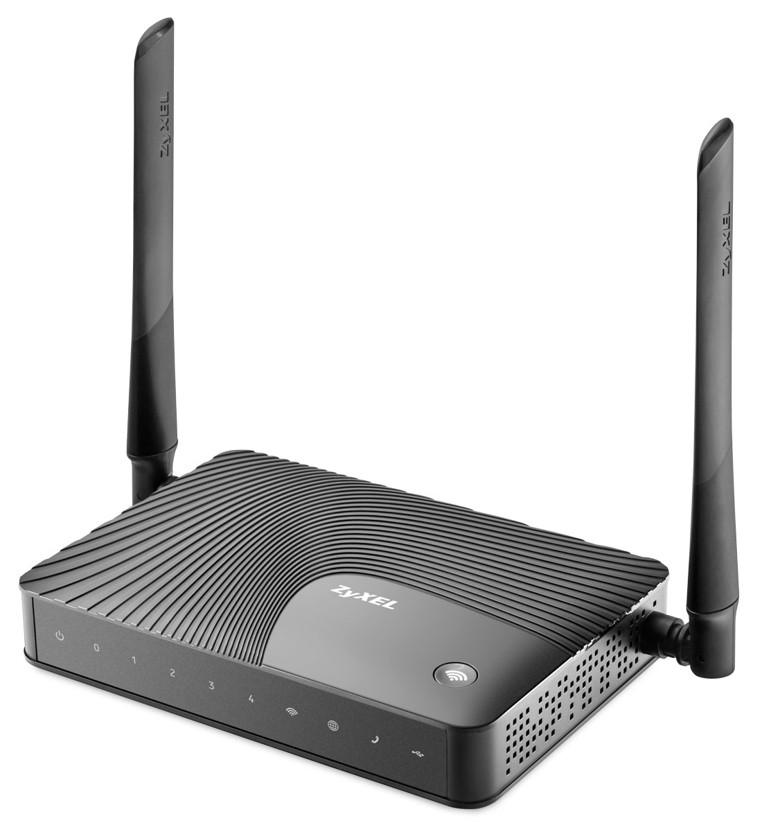 Zyxel Keenetic III WiFi интернет-центрKeenetic III Zyxel Keenetic III WiFi интернет-центрKeenetic IIIИсчерпывающее разнообразие способов подключения к ИнтернетуZyXEL Keenetic III предназначен прежде всего для надежного и удобного подключения вашего дома к Интернету и IP-телевидению по выделенной линии Ethernet через провайдеров, использующих любые типы подключения (IPoE, PPPoE, PPTP, L2TP, 802.1X, VLAN 802.1Q, IPv4/IPv6). При этом он дает полную скорость по тарифам до 100 Мбит/с независимо от вида подключения и характера нагрузки. Фирменные технологии Link Duo и TV Port позволяют получить одновременно доступ и в Интернет, и к локальным сервисам провайдера. Кроме того, Keenetic III может обеспечивать подключение к Интернету через десятки популярных USB-модемов 3G/4G, DSL-модем или провайдерский PON-терминал с портом Ethernet, а также через провайдерский или частный хот-спот Wi-Fi.Различные сценарии резервирования доступа в ИнтернетБлагодаря управляемому коммутатору и операционной системе NDMS 2 вы можете организовать подключение любыми описанными выше способами к нескольким провайдерам одновременно, расставив приоритеты и включив непрерывную проверку наличия доступа вИнтернет. При сбое в сети основного провайдера интернет-центр автоматически переключится на работу с запасным каналом.Wi-Fi с преднастроенной защитой и эффективными внешними антеннамиПри первом же включении интернет-центр развертывает максимально защищенную по стандарту WPA2 сеть Wi-Fi 802.11n для работы в Интернете и домашней сети ноутбуков, смартфонов, планшетов и прочих устройств. Две поворотные всенаправленные антенны с большим коэффициентом усиления дают максимально широкую зону покрытия и высокое качество беспроводной связи на скорости до 300 Мбит/с независимо от положения интернет-центра. Для гостевых устройств предусмотрена отдельная сеть Wi-Fi с выходом только в Интернет без доступа к информации в домашней сети. Подключение к домашней сети новых устройств, совместимых со стандартом WPS (Wi-Fi Protected Setup), можно авторизовать простым нажатием удобной кнопки на интернет-центре.Готов к подключению домашнего телефонаВстроенный адаптер цифровой телефонии предоставляет современный способ подключения домашнего телефона или офисного факса и возможность получить через выбранного вами оператора городской номер, выгодные тарифы и другие дополнительные сервисы.Универсальный порт USB для модемов, накопителей, принтеровВы можете подключить к Keenetic III не только USB-модем 3G/4G для доступа в Интернет— это также могут быть USB-накопитель или USB-принтер (в том числе одновременно через USB-хаб), и все пользователи домашней сети смогут получить доступ к подключенным устройствам. С USB-накопителем удобно задействовать файловый и DLNA-серверы, а также автономный торрент-клиент, позволяющий находиться в файлообменной сети круглосуточно без участия компьютера.Безопасный Интернет через Яндекс.DNSЯндекс.DNS — это бесплатно предоставляемый компанией Яндекс сервис, блокирующий случайное посещение опасных и ложных сайтов, вовлечение в сети ботов и другие угрозы. Предустановленное приложение Интернет-фильтр Яндекс.DNS защитит сразу все ваши домашние устройства независимо от настроек подключения к Интернету.Родительский контроль с облачным сервисом SkyDNSОсобый интернет-фильтр, работающий через облачный сервис компании SkyDNS, позволяет контролировать активность ваших детей в Интернете, ограждая их от нежелательных онлайн-сервисов, сайтов и даже результатов поиска. Вы сами выбираете категории сайтов, доступных для посещения, и применяете созданный профиль фильтрации к нужным устройствам в сети интернет-центра.Защищенный доступ в домашнюю сеть из ИнтернетаГде бы вы ни были, встроенный VPN-сервер обеспечивает возможность защищенного доступа к домашней сети через Интернет со смартфона, планшета или компьютера, как если бы вы находились у себя дома.