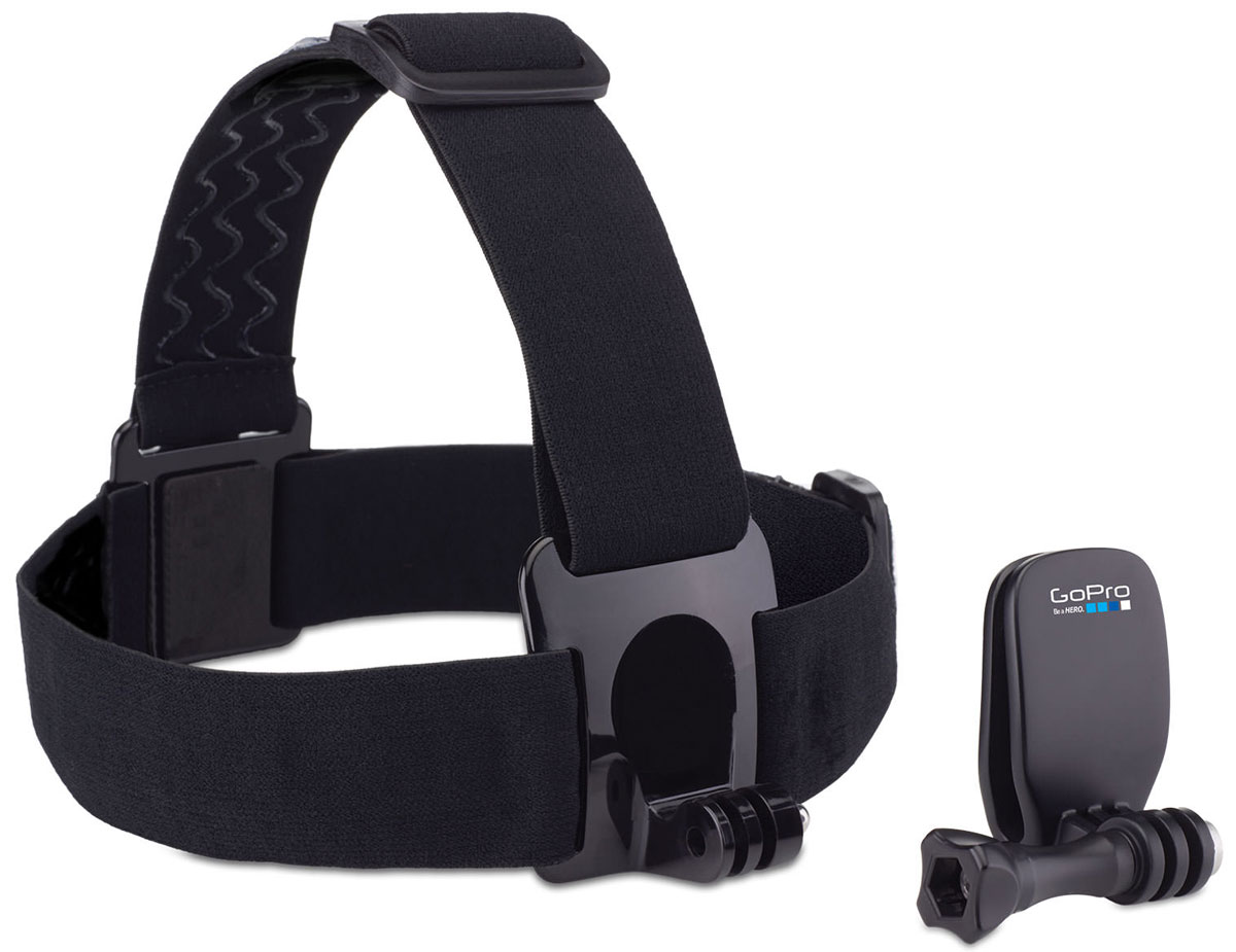 GoPro Head Strap + QuickClip крепление на голову + клипсаACHOM-001 GoPro Head Strap + QuickClip крепление на голову + клипсаACHOM-001Крепите камеру GoPro на голову с помощью HeadStrap, или используйте быстросъемную клипсу QuickClip для крепления камеры на бейсболку или другие объекты толщиной от 3 мм до 10 мм (ремень, шлейка рюкзака). Новая быстросъёмная клипса идеально подходит для более компактного крепления камеры.Крепление на голову также можно использовать для закрепления камеры на каске или шлеме, если другой способ невозможен (например если каска покрыта тканью и к ней нельзя приклеить специальную площадку). Аксессуары изготовлены из очень качественных материалов. На обратной стороне крепления нанесён силикон (чтобы крепление не соскальзывало).