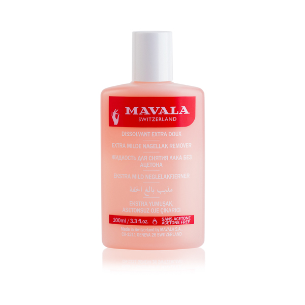 Mavala Жидкость для снятия лака Розовая Pink 100 мл08-348 Mavala Жидкость для снятия лака Розовая Pink 100 мл08-348Жидкость для снятия лака без ацетона специально разработана для тонких и хрупких ногтей. Апельсиновое масло, входящее в ее состав, обладает антисептическими и антиоксидантными свойствами, увлажняет ногтевую пластину и кутикулу, улучшает структуру ногтей.