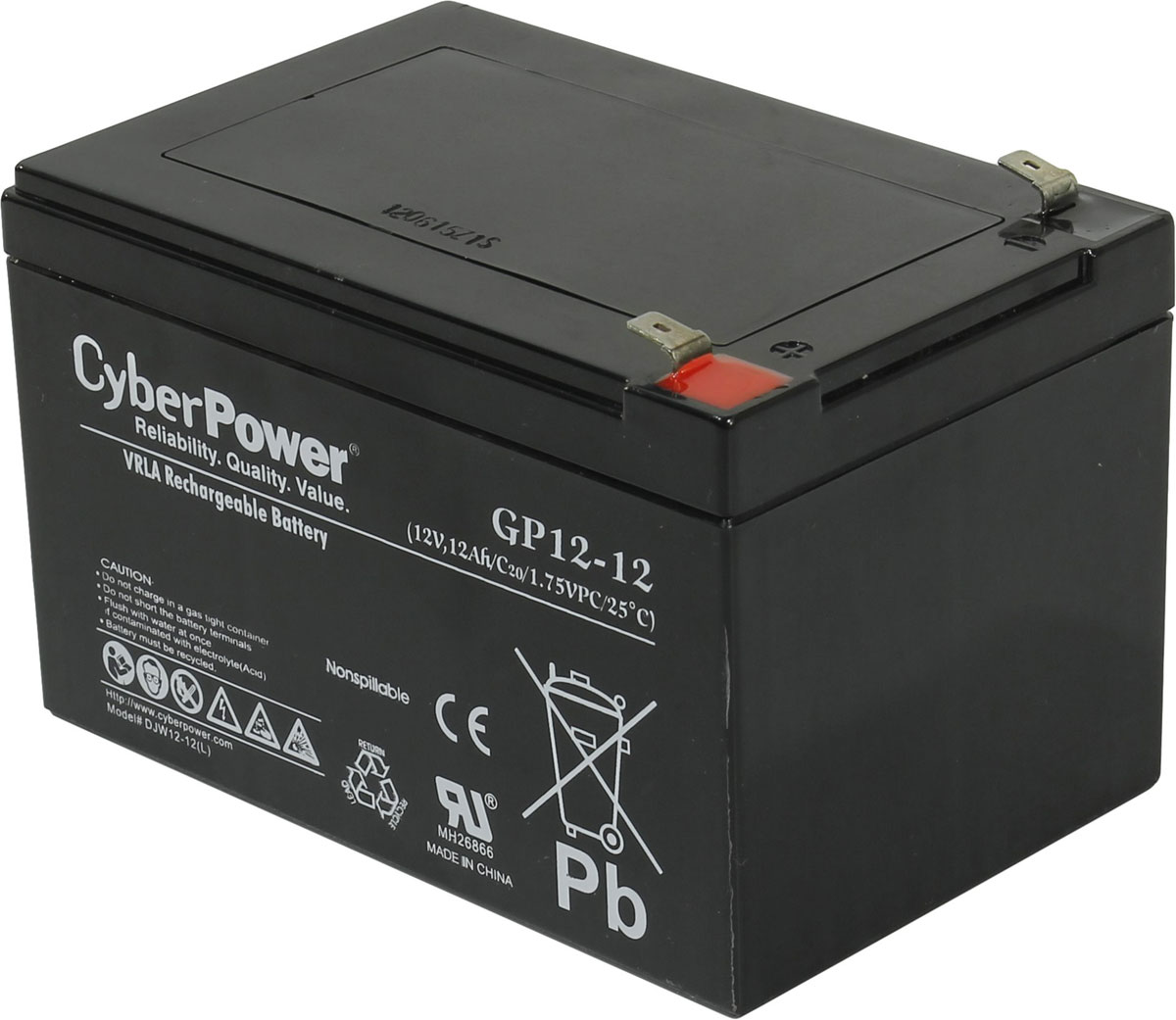 CyberPower 12V12Ah аккумулятор для ИБП