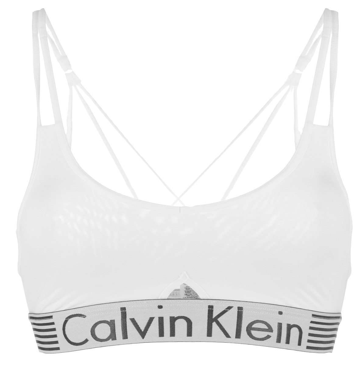 Топ-бра женский Calvin Klein Underwear, цвет: белый. QF1537E. Размер L (46/48)QF1537E Топ-бра женский Calvin Klein Underwear, цвет: белый. QF1537E. Размер L (46/48)QF1537EУдобный и практичный топ-бра Calvin Klein, выполненный из высококачественного эластичного полиамида, идеально подойдет для активного отдыха и занятий фитнесом, а также для повседневной носки. Модель на тонких бретелях имеет широкий эластичный пояс, украшенный логотипом производителя. Тонкие несъемные бретельки надежно фиксируют топ на плечах. Такая модель подарит вам комфорт в течение дня и станет отличным дополнением к вашему гардеробу.