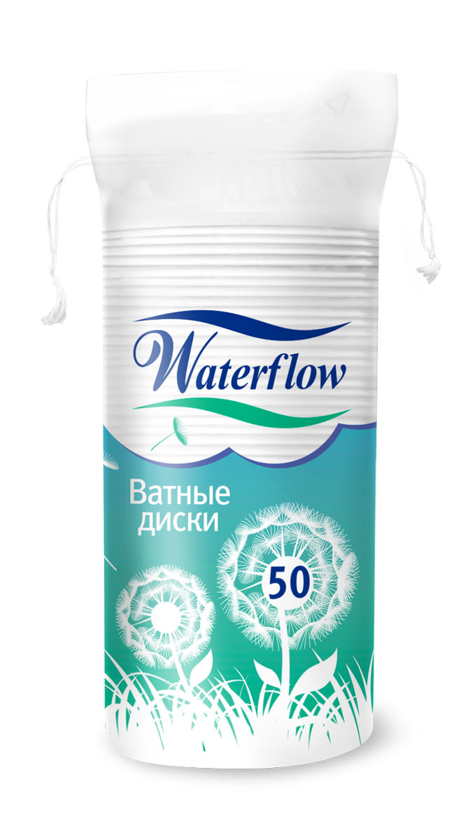 Waterflow Ватные диски, 50 шт1891 Waterflow Ватные диски, 50 шт1891Выполнены из экологически чистых материалов, гипоаллергенны.Прошитый край позволяет дискам не расслаиваться.Оптимальная толщина дисков исключает их сквозное промокание при использовании.Уникальная технология обработки хлопка позволяет дискам значительно лучше впитывать.Диски не оставляют ворсинок благодаря технологии HYDRO JET.Отлично подходят для гигиенических и косметических процедур.Дополнительно:Состав: 100% хлопок.Количество дисков в упаковке: 120 шт.Упаковка: полиэтиленовый пакет со шнуровкой.