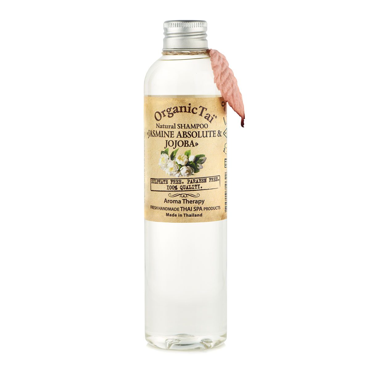 OrganicTai Натуральный шампунь для волос ЖАСМИН И ЖОЖОБА, 260 мл8858816710642 OrganicTai Натуральный шампунь для волос ЖАСМИН И ЖОЖОБА, 260 мл8858816710642Для сухих и поврежденных волос. Идеален при чувствительной коже. Подходит для ежедневного использования. РУЧНАЯ РАБОТА. ТАЙСКИЙ SPA. АРОМАТЕРАПИЯ. Уникальная формула. Не содержит воду, консерванты парабены и синтетические пенящиеся вещества сульфаты (без SLS, SLES и др.). Натуральная моющая основа обеспечивает бережное очищение волос. Высокая концентрация органических экстрактов и эфирных масел ЖАСМИНА, МОРСКИХ ВОДОРОСЛЕЙ, ЗЕЛЕНОГО ЧАЯ, ОГУРЦА, ГРЕЙПФРУТА, ЛАВАНДЫ, ЖОЖОБА, АЛОЭ ВЕРА И ПАНТЕНОЛ тонизирует и увлажняет, успокаивает сухую, чувствительную кожу головы, оказывает выраженное питательное и увлажняющее действие на волосы и волосяные фолликулы, нормализует жировой баланс кожи головы, придает волосам естественный натуральный блеск. Королевский цветочный аромат ЖАСМИНА — один из самых сильных природных АФРОДИЗИАКОВ – изысканный и пробуждающий желание, устраняет холодность и дисгармонию, способствует эмоциональному равновесию, придает чувство уверенности и оптимизма. Этот шампунь поразит Вас своей эффективностью, очарует притягательным ароматом, порадует экономичностью. AromaTherapy FRESH HANDMADE THAI SPA PRODUCTS. SULPHATE FREE. PARABEN FREE. 100% QUALITY.