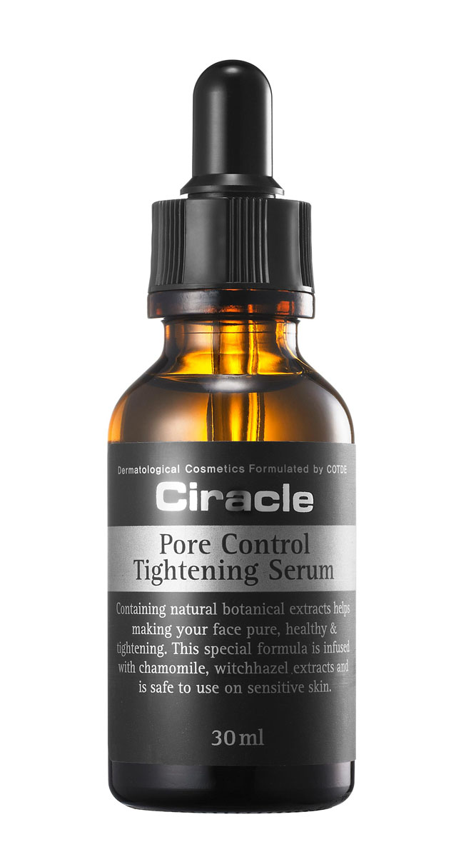 Ciracle Сыворотка для сужения пор, 30 мл8809046293016 Ciracle Сыворотка для сужения пор, 30 мл8809046293016Сыворотка для сужения пор является многофункциональным средством, направленным на решение сразу нескольких задач. Она помогает контролировать водно-жировой баланс кожи лица и эффективно препятствует излишней выработке кожного сала. Запатентованный компонент альбумин обладает лифтинг эффектом и заметно сокращает морщины. Танин в составе средства сужает поры. Растительные компоненты – повышают эластичность кожи.