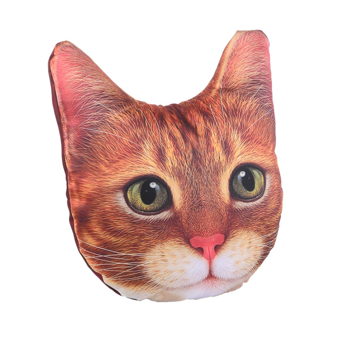 Подушка декоративная GiftnHome Кот, 35 x 35 смPLW-Face Кот Подушка декоративная GiftnHome Кот, 35 x 35 смPLW-Face КотДекоративная подушка GiftnHome Кот - это яркое украшение вашего дома. Чехол выполнен из гладкого и приятного на ощупь атласа (искусственного шелка). Лицевая сторона украшена красочным изображением. Чехол застегивается на молнию. Внутренний наполнитель подушки - холлофайбер. Красивая подушка создаст в доме уют и станет прекрасным элементом декора.