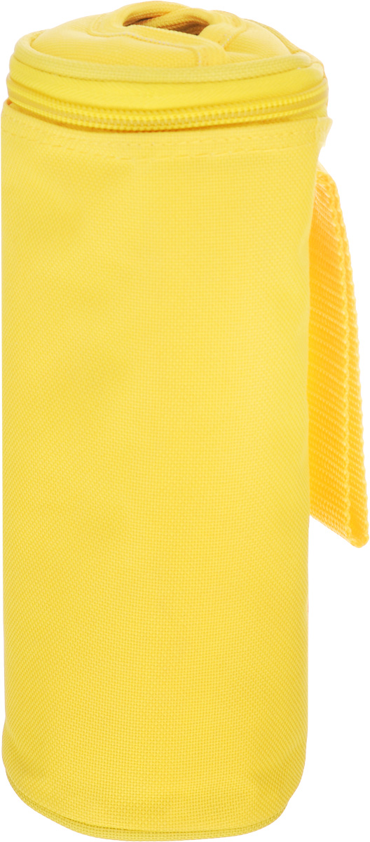 Сумка-холодильник для бутылок Tescoma Coolbag, цвет: желтый, 8,5 х 8,5 х 22 см892310_желтый Сумка-холодильник для бутылок Tescoma Coolbag, цвет: желтый, 8,5 х 8,5 х 22 см892310_желтыйСумка-холодильник Tescoma Coolbag, изготовленная из прочного полиэстера и предназначена для сохранения температуры напитков. Сумка-холодильник имеет одно вместительное отделение. Благодаря отверстию для горлышка, емкость можно открыть в любое время, не доставая ее из сумки. Изделие идеально подходит для ПЭТ бутылок объемом 0,5 литра.Внутри сумки расположена теплоизолирующая подкладка из алюминиевой фольги. Сумка закрывается на молнию и имеет ремень для удобной переноски. Она прекрасно подходит для походов на пляж, пикников и поездок за город. С такой сумкой напитки дольше остаются охлажденными. Рекомендуется только ручная стирка.Использование в посудомоечной машине и глажка запрещены. Размер сумки-холодильника: 8,5 х 8,5 х 22 см.