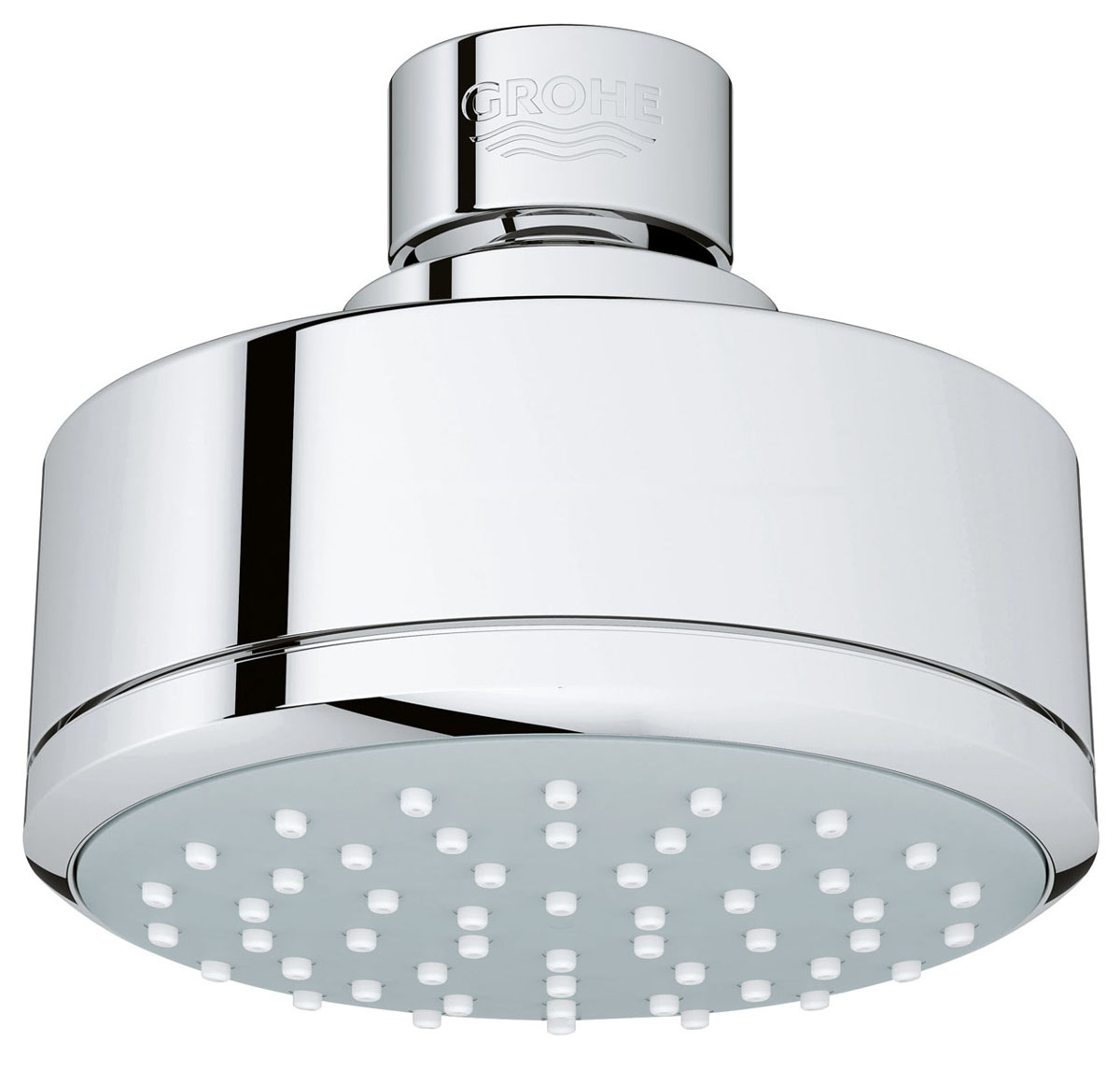 Верхний душ GROHE Tempesta Cosmopolitan, 1 режим, диаметр 100 мм (26366000)26366000 Верхний душ GROHE Tempesta Cosmopolitan, 1 режим, диаметр 100 мм (26366000)26366000Верхний душ New Tempesta Cosmopolitan 100 с 1 режимом струиПодсоединение 1/2Ограничение расхода воды 5.7 л/мин.GROHE EcoJoy® - Технология совершенного потока при уменьшенном расходе воды GROHE DreamSpray® превосходный поток водыGROHE StarLight® хромированная поверхность с системой SpeedClean против известковых отложенийВнутренний охлаждающий канал для продолжительного срока службыможет использоваться с проточным водонагревателемминимальное давление 1,0 бар
