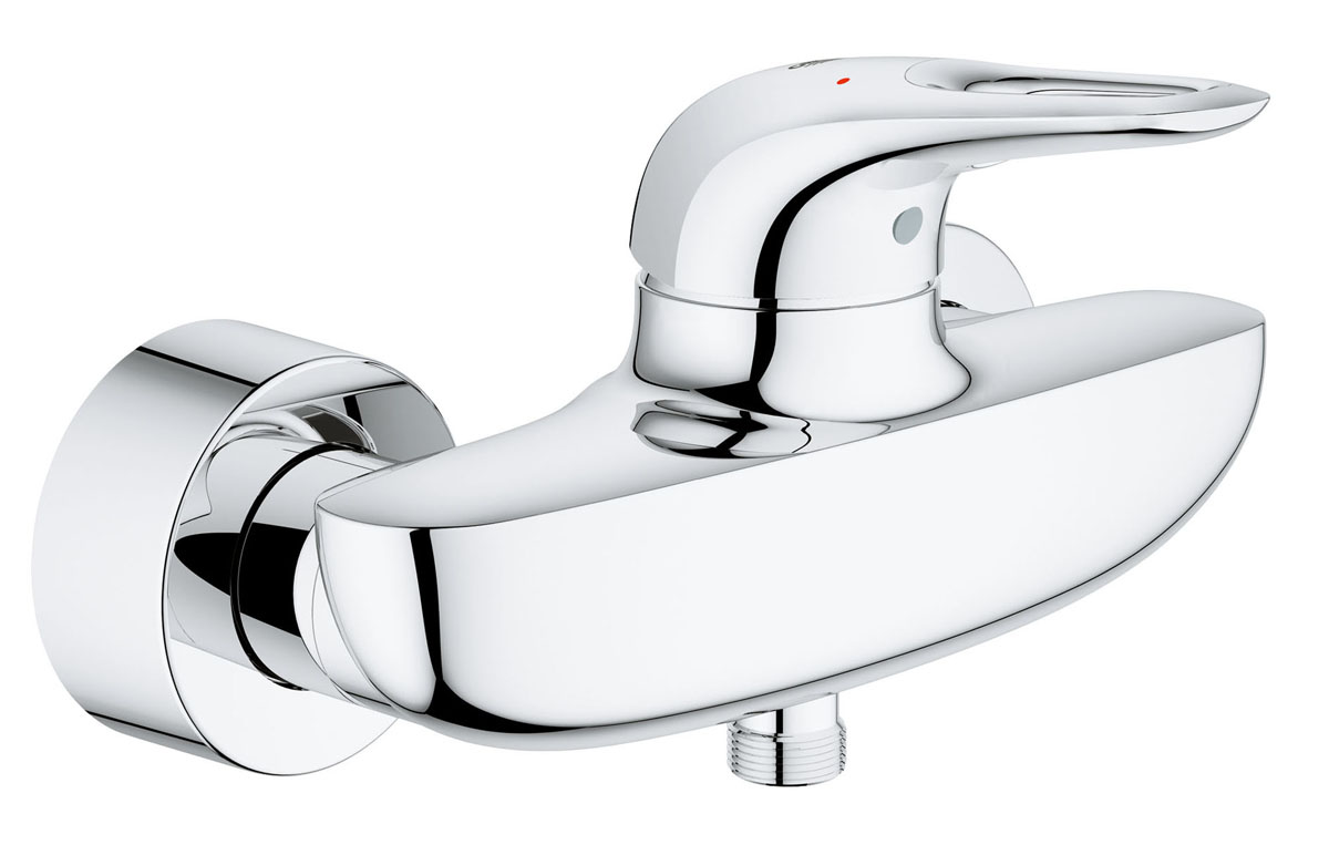 Смеситель для душа Grohe Eurostyle New. 3359000333590003 Смеситель для душа Grohe Eurostyle New. 3359000333590003Смеситель для душа Grohe сочетает в себе отличные эксплуатационные характеристики и оригинальный дизайн. Керамический картридж 35 мм - надежный рабочий элемент. Тело смесителя отлито из высококачественной, безопасной для здоровья пищевой латуни. Смеситель Grohe эргономичен, прост в монтаже и удобен в использовании.