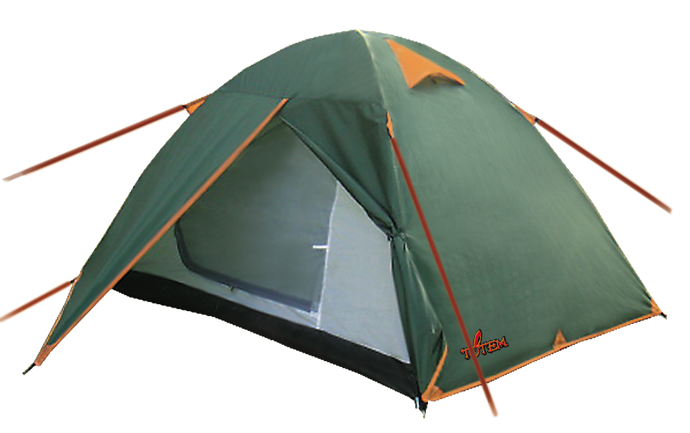 Палатка кемпинговая Тотеm Tepee 2, цвет: зеленый. TTT-003.09TTT-003.09 Палатка кемпинговая Тотеm Tepee 2, цвет: зеленый. TTT-003.09TTT-003.09Двухслойная палатка Тотеm идеальна для туристических походов в весеннее, летнее и осеннее время. Может пригодиться мотоциклистам и охотникам. Кемпинговая палатка с тамбуром и вентиляционными отверстиями.Вход спального отделения продублирован москитной сеткой. Все швы проклеены.Размер: 220 х 230 см. Количество мест: 2. Тент: полиэстер. Внутренняя палатка: дышащий полиэстер. Каркас: фибергласс 7,9 мм. Дно: армированный полиэтилен (терпаулинг). Количество входов: 1. Полный вес: 2,4 кг. Количество тамбуров: 1.Размер спального места: 210 х 150 см.Высота: 120 см.