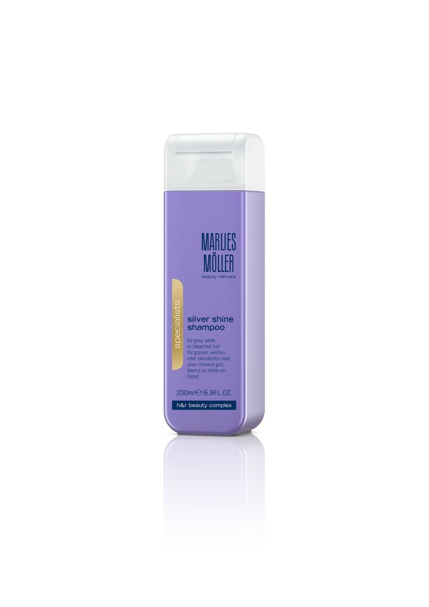 Marlies Moller Specialist Шампунь для блондинок против желтизны волос, 200 мл21047MM Marlies Moller Specialist Шампунь для блондинок против желтизны волос, 200 мл21047MMНатуральные и пепельные оттенки волос по-прежнему популярны в новом сезоне. Но эти цвета далеко не самые простые. Их необходимо постоянно поддерживать. Шампунь Marlies Moeller - это простое и эффективное решение для того, чтобы придать волосам изысканный, благородный оттенок.В зависимости от длины волос возьмите небольшое количество шампуня (размером с 1-2 лесных ореха) и вспеньте его в ладонях. Легкими круговыми массажными движениями нанесите шампунь, расположив одну руку спереди, другую - на затылке. Повторите массажные движения столько раз, сколько Вам нравится. Тщательно ополосните голову.