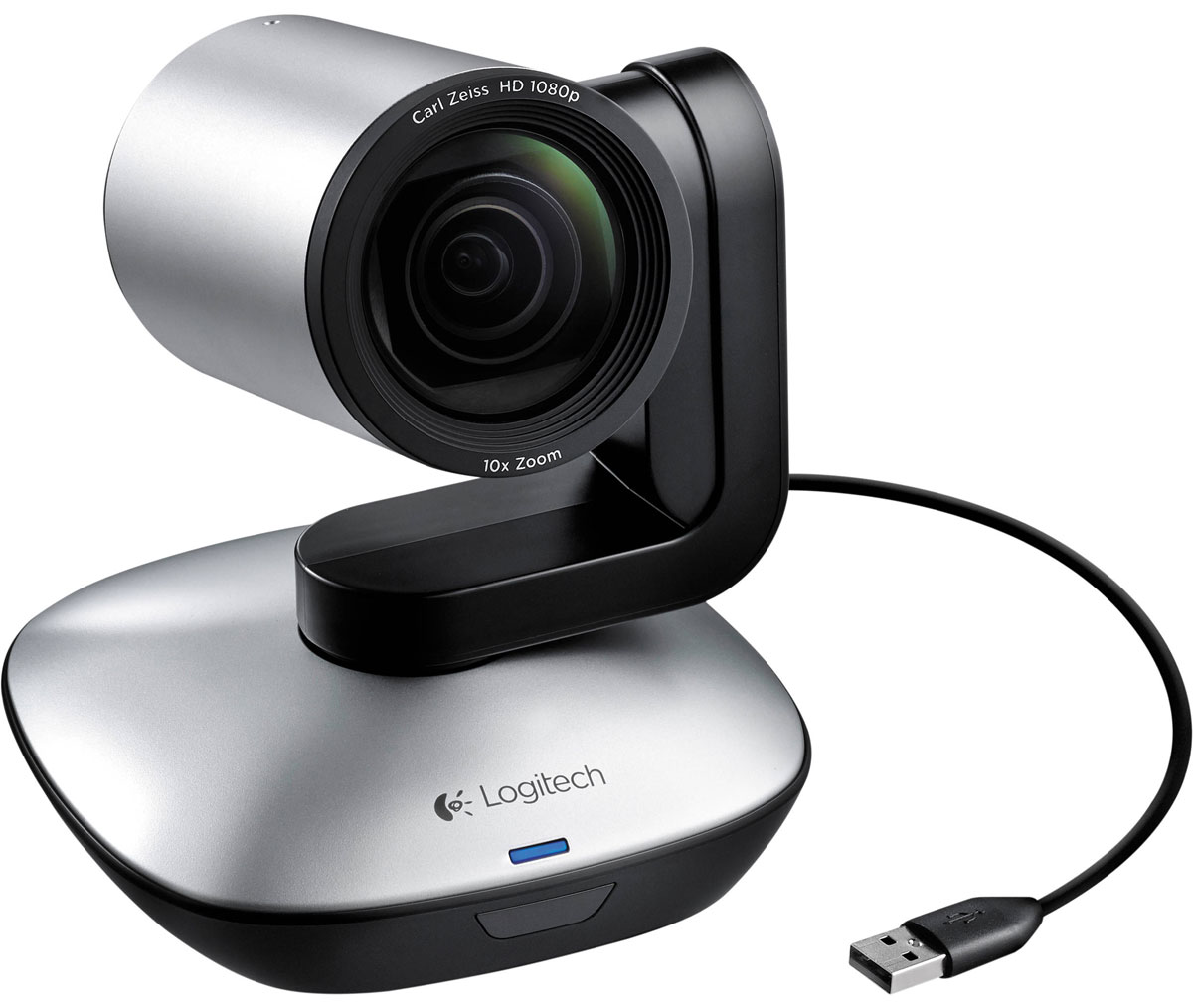 Logitech PTZ Pro веб-камера960-001022 Logitech PTZ Pro веб-камера960-001022Logitech PTZ Pro - веб-камера с поддержкой изображения в формате HD 1080p и возможностью USB-подключения обеспечит высокое качество видео во время проведения конференций или совещаний.Данная модель подойдет для мероприятий любого масштаба. Устройство можно использовать практически в любых условиях — конференц-залах и классных комнатах или комнатах для совещаний и обучения. Камера PTZ Pro идеально впишется в любой офис и удовлетворит потребности в оборудовании для видеосвязи профессионального уровня. Настраивайте устройство в мгновение ока. Выполните простое подключение к ПК, компьютеру Mac или устройству с поддержкой USB — для этого не требуются специальные навыки, программное обеспечение или техническое обслуживание.Камера снабжена оптической системой с сертификацией ZEISS и поддерживает формат видео Full HD 1080p с частотой 30 кадров в секунду. Устройство обеспечивает высокую резкость и четкость изображения, превосходную передачу цвета и исключительную оптическую точность. Важны даже мельчайшие детали. Функции поля обзора 90°, панорамирования на 260° и угла наклона в пределах 130°, которыми можно управлять из любой точки помещения независимо от его размера, обеспечивают гибкость в использовании камеры. Благодаря 10-кратному увеличению в формате Full HD можно применять широкий угол обзора или показывать объекты крупным планом без потери качества.Высокоточный объектив из стекла автоматически фокусируется на собеседниках и предметах, в том числе изображениях на доске, обеспечивая невероятно четкое разрешение независимо от положения объектива. Камеру PTZ можно закрепить на столе или установить на стене с помощью поставляемого в комплекте оборудования. Стандартный разъем для штатива значительно расширяет возможности работы с устройством. Ручной пульт ДУ позволяет с легкостью управлять функциями камеры, в частности панорамированием, наклоном и масштабированием. Камера может сохранять до трех предустановок угла обзора. Угол поворота: ±130° Угол наклона: 130° Угол обзора: 90° Слот для Kensington lockHD Zoom: 10xСтандартный разъем для штативаПоддерживаемые видео кодеки: H.264/AVC Windows 8, Windows 7, Mac OS X