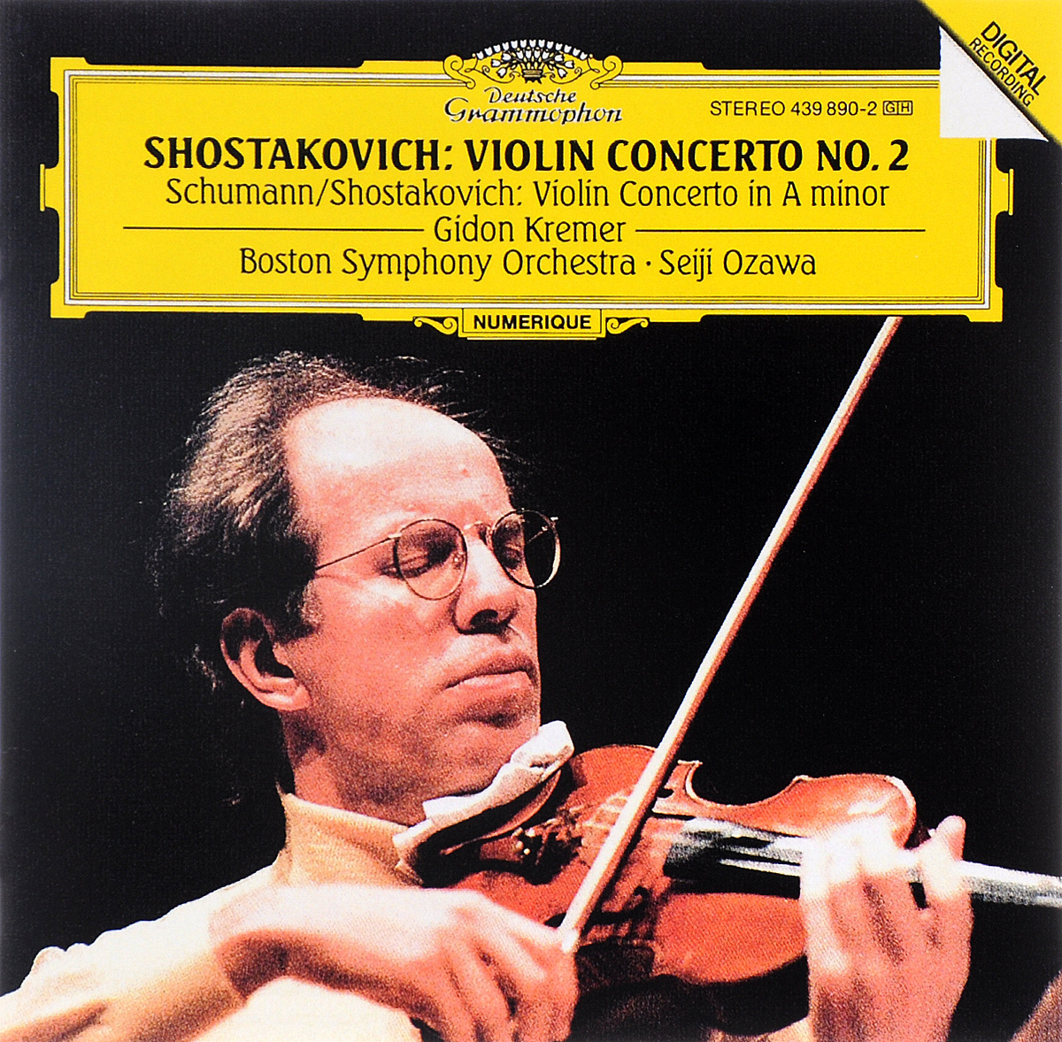Seiji Ozawa. Shostakovich. Concerto No. 2 Opus 129 / Schumann. Shostakovich. Concerto For Violin And Orchestra In A Minor