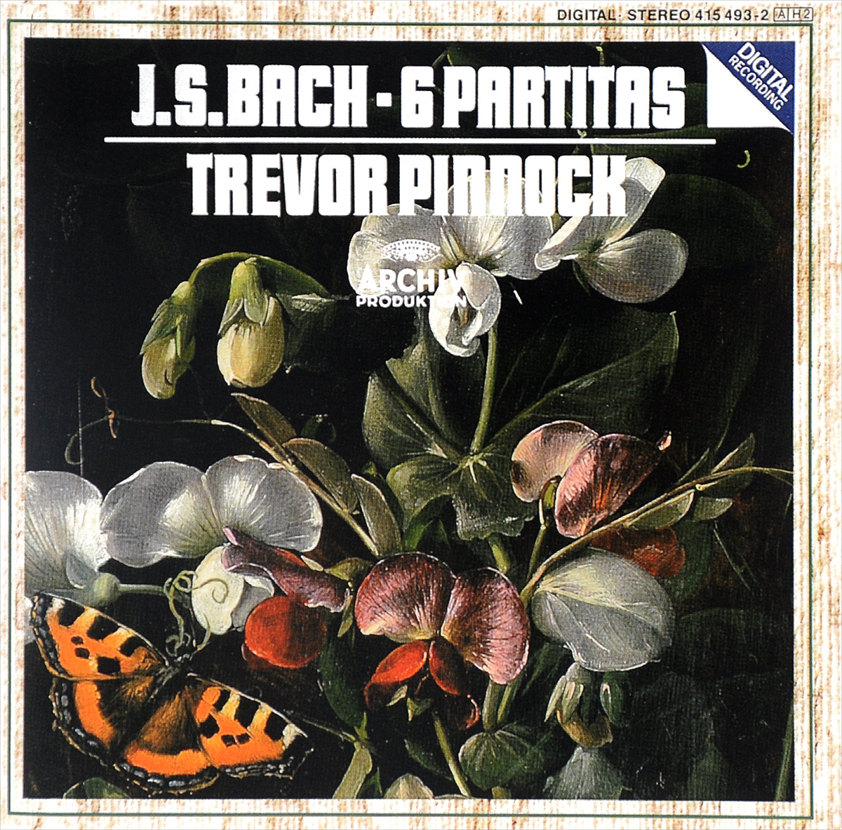 Trevor Pinnock. J. S. Bach. 6 Partitas (2 CD)