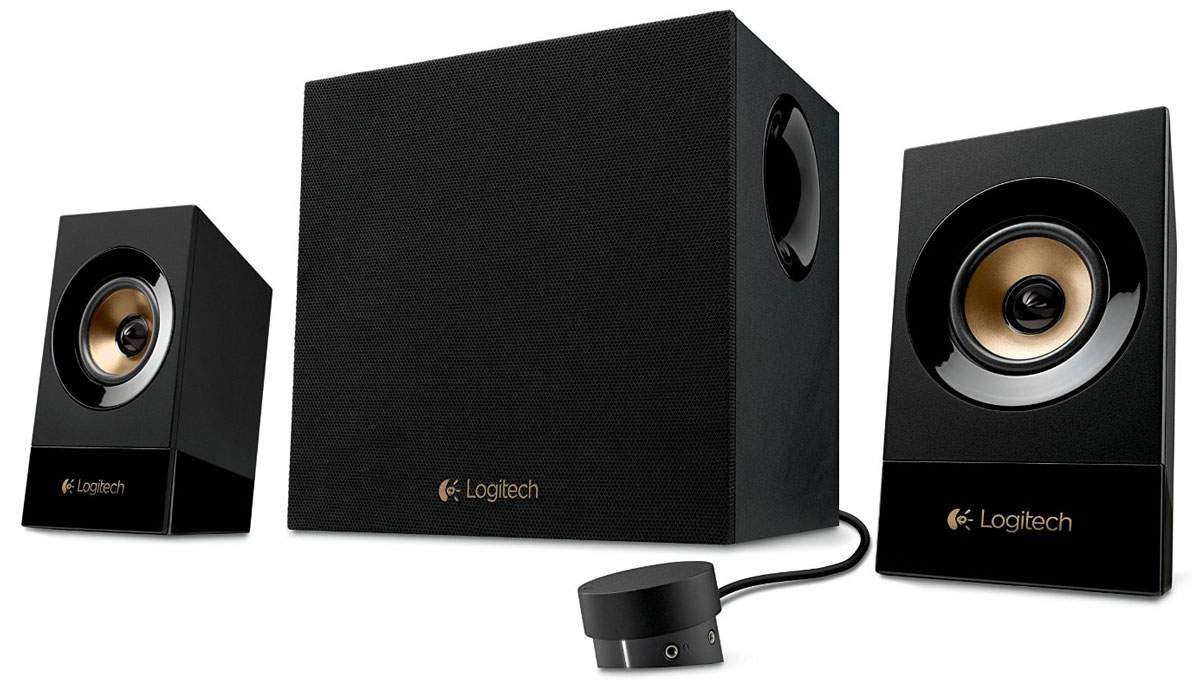 Logitech Z533 Speaker System 2.1 колонки980-001054 Logitech Z533 Speaker System 2.1 колонки980-001054Погрузитесь в мир музыки, игр или фильмов благодаря колонкам Logitech Z533 с невероятным звуком, заполняющим все пространство. Колонка Z533 для ПК оснащена двумя 2,5-дюймовыми полнодиапазонными диффузорами с фазовыми вставками и обладает мощностью 60 Вт.Оцените богатое, динамичное звучание низких частот, воспроизводимых передним сабвуфером, и прочувствуйте каждый такт музыки. Двухдюймовый фазоинвертор с двухсторонним наконечником на сабвуфере улучшает качество воспроизведения низких частот.Возможность одновременно подключиться максимум к трем устройствам. Эту акустическую систему для ПК можно также подключить к планшету, смартфону, игровой консоли или телевизору через разъемы 3,5 мм или входы RCA.Один вход 3,5 мм расположен на пульте управления и служит для подключения к мобильным устройствам. Другой вход 3,5 мм и вход RCA находятся на задней панели сабвуфера. Они необходимы для подключения к ПК, телевизорам и игровым консолям — PlayStation 3 или Xbox 360.Простота управления позволяет использовать акустическую систему для ПК самым оптимальным образом. Разместите проводной пульт управления так, чтобы было удобно управлять регуляторами включения/выключения питания, громкости и низких частот. В дополнение к элементам управления пульт ДУ оснащен разъемом 3,5 мм, что позволяет подключить его к смартфону, планшету или MP3-проигрывателю.Длина кабеля:Кабель питания: 200 смОт правой сателлитной колонки до сабвуфера: 185 смОт левой сателлитной колонки до сабвуфера: 185 смЖесткий кабель питания пульта ДУ: 185 см