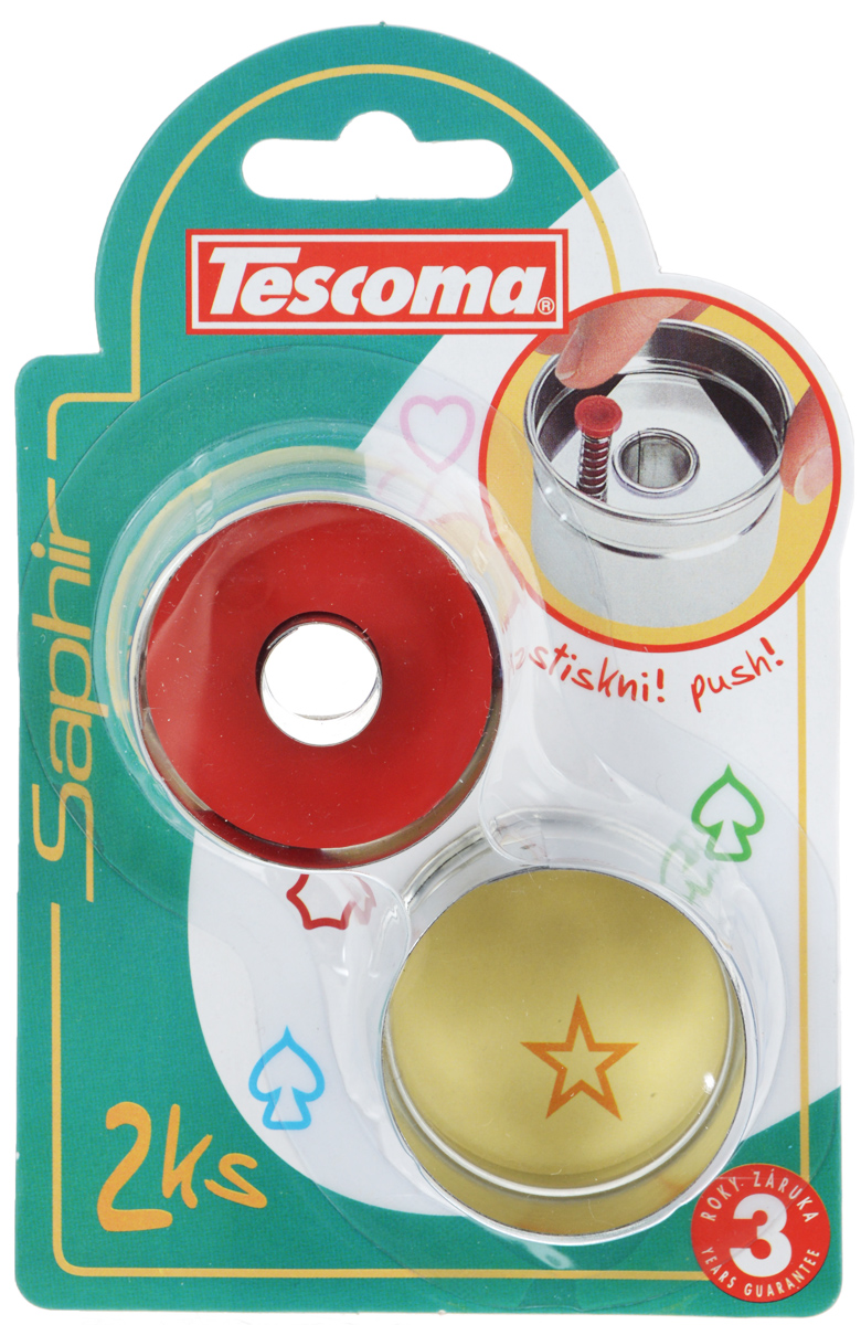 Пресс-форма для печенья Tescoma Круги, диаметр 4,5 см, 2 шт
