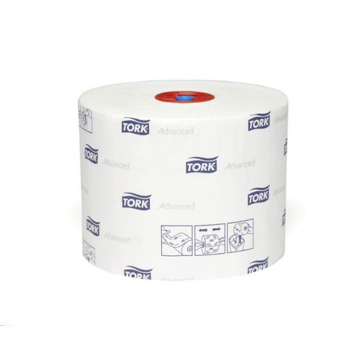 Tork туалетная бумага Mid-size в миди рулонах 2-сл. 100м, коробка 27 шт127530 Tork туалетная бумага Mid-size в миди рулонах 2-сл. 100м, коробка 27 шт127530Целлюлоза