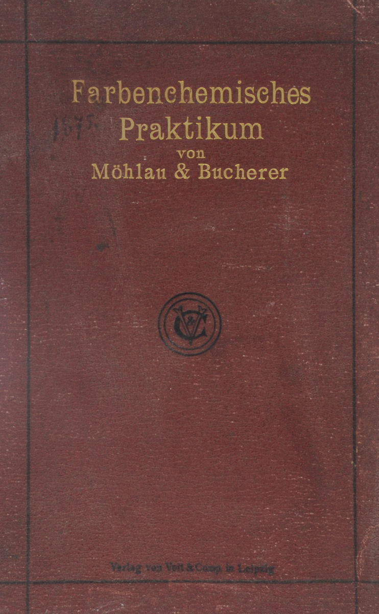 Farbenchemisches Praktikum0120710 Farbenchemisches Praktikum0120710Leipzig, 1908. Verlag von Veit & Comp.С семью таблицами с цветными образцами.Издательский переплет. Сохранена оригинальная обложка. Сохранность хорошая.Die Erkenntnis, dass die Lehren der organischen Chemie einen Besitz von nur zweifelhafter Festigkeit und Sicherheit fur alle diejenigen darstellen, die nicht durch synthetische Arbeiten einen etwas tieferen Einblick in den Mechanismus organischer Reaktionen erlangt haben, hat sehr bald dazu gefuhrt, die Darstellung organischer Ubungspraparate, als einen nutzlichen und notwendigen Bestandteil praktischer Arbeit, der Laboratoriumstatigkeit anzugliedern.Издание не подлежит вывозу за пределы Российской Федерации.