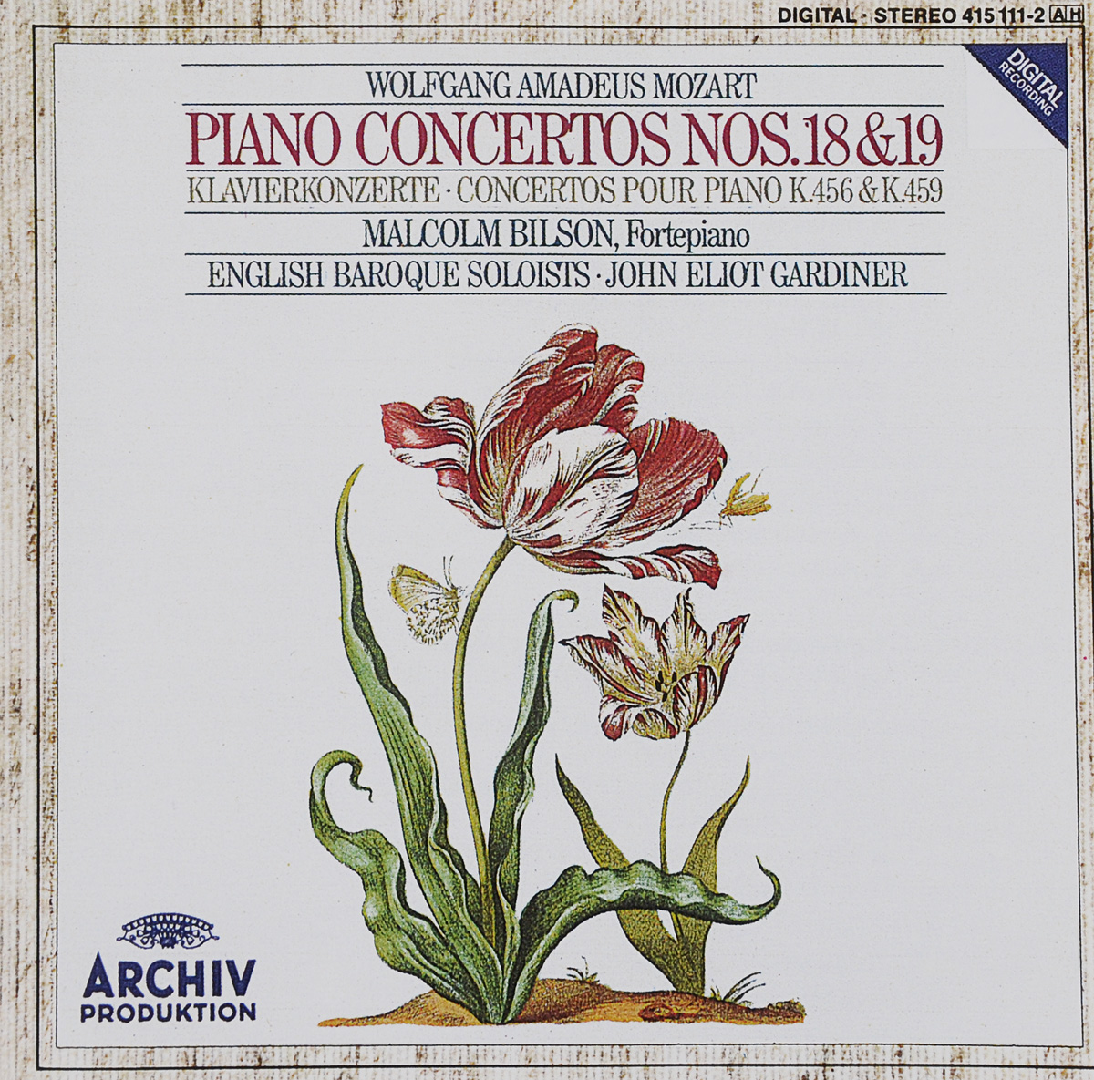 John Eliot Gardiner. Wolfgang Amadeus Mozart. Piano Concertos Nos. 18 & 19