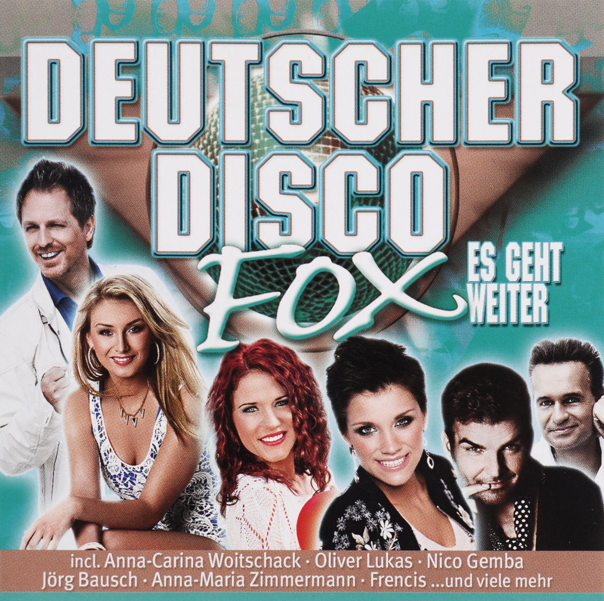 VARIOUS ARTISTS Deutscher Disco Fox 2013 - Die 2CD