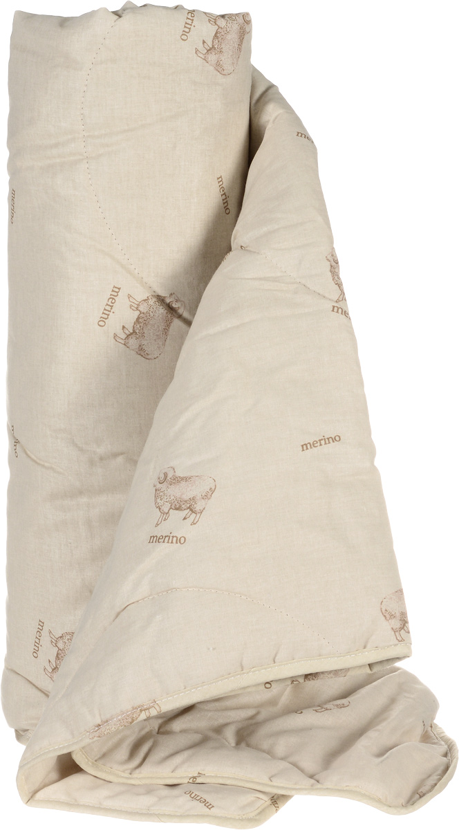 Легкие сны Одеяло детское легкое Полли наполнитель овечья шерсть 110 см x 140 см