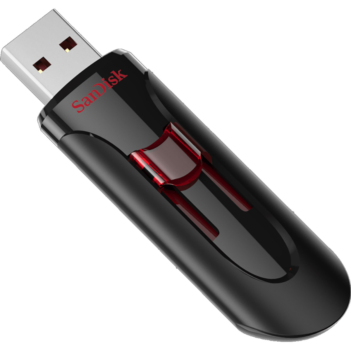 SanDisk Cruzer Glide 3.0 64GB, Black Red USB-накопитель