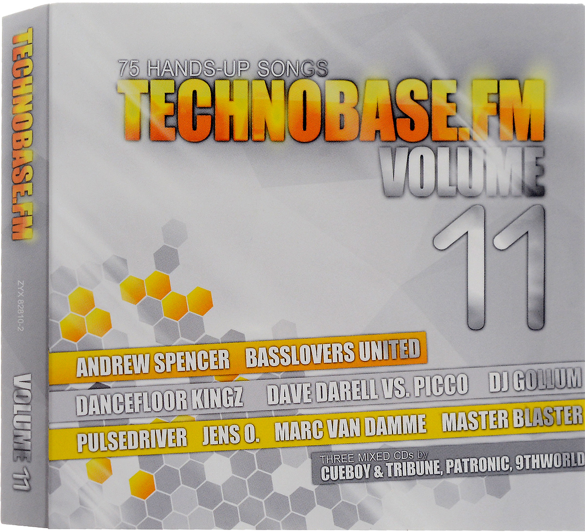 Technobase.Fm. Volume 11. Mixed By Cueboy & Tribune, Patronic, 9thworld (3 CD)