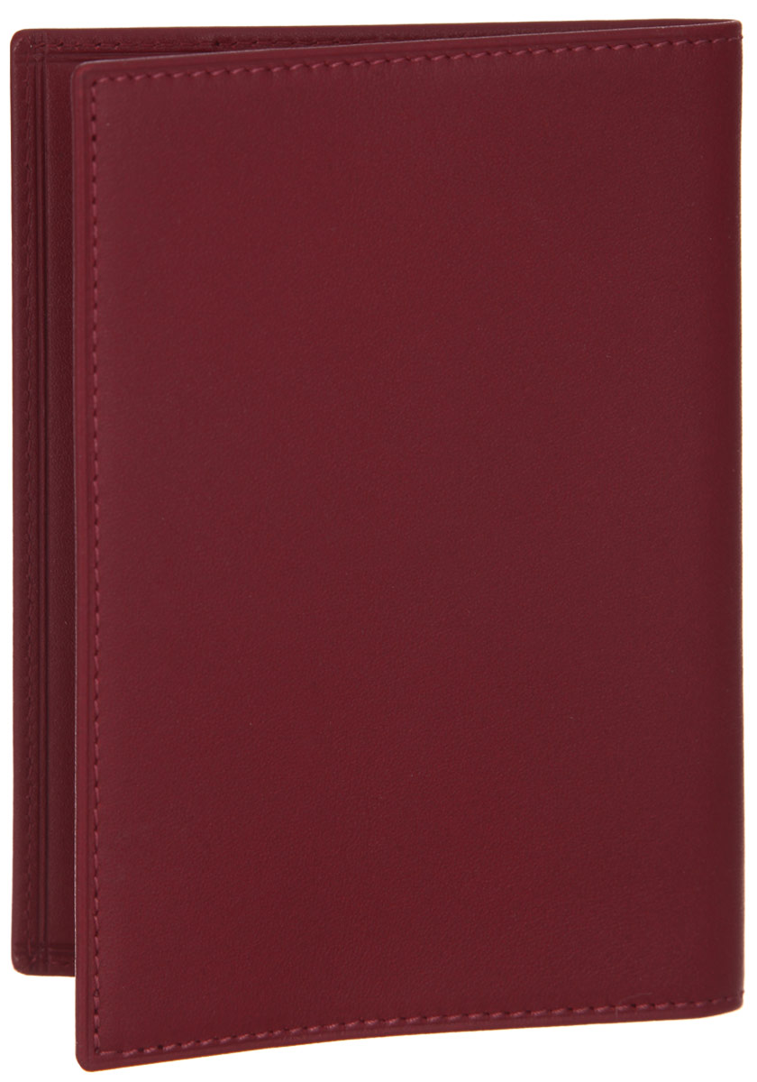 Обложка для паспорта женская Petek 1855, цвет: красный. 581.4000.10
