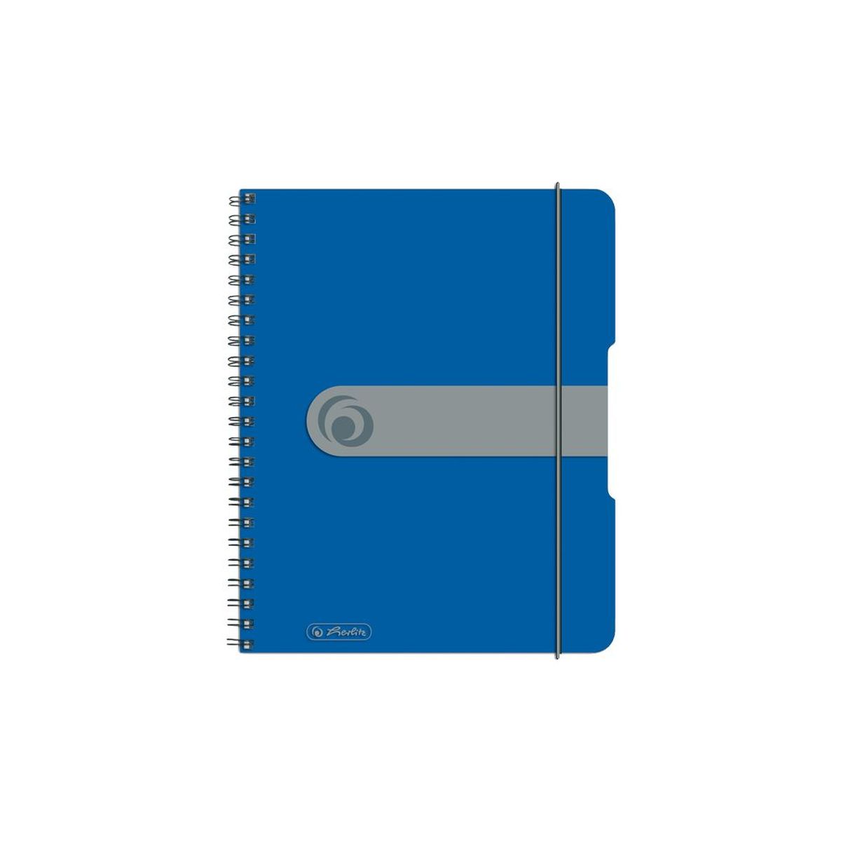 Herlitz Блокнот Easy Orga To Go 100 листов в клетку формат А6 цвет синий11293008 Herlitz Блокнот Easy Orga To Go 100 листов в клетку формат А6 цвет синий11293008Удобный блокнот Herlitz Easy Orga To Go - незаменимый атрибут современного человека, необходимый для рабочих или школьных записей как в офисе, так и дома.Блокнот содержит 100 листов формата А6 в клетку без полей. Обложка выполнена из качественного полипропилена. Внутренний блок из спирали изготовлен из металла и гарантирует полное отсутствие потери листов. Блокнот имеет закругленные углы и нежный дизайн синего цвета.Блокнот для записей Herlitz Easy Orga To Go станет достойным аксессуаром среди ваших канцелярских принадлежностей. Это отличный подарок как коллеге или деловому партнеру, так и близким людям.