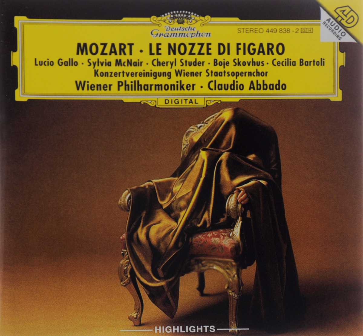 Claudio Abbado. Mozart. Le Nozze di Figaro
