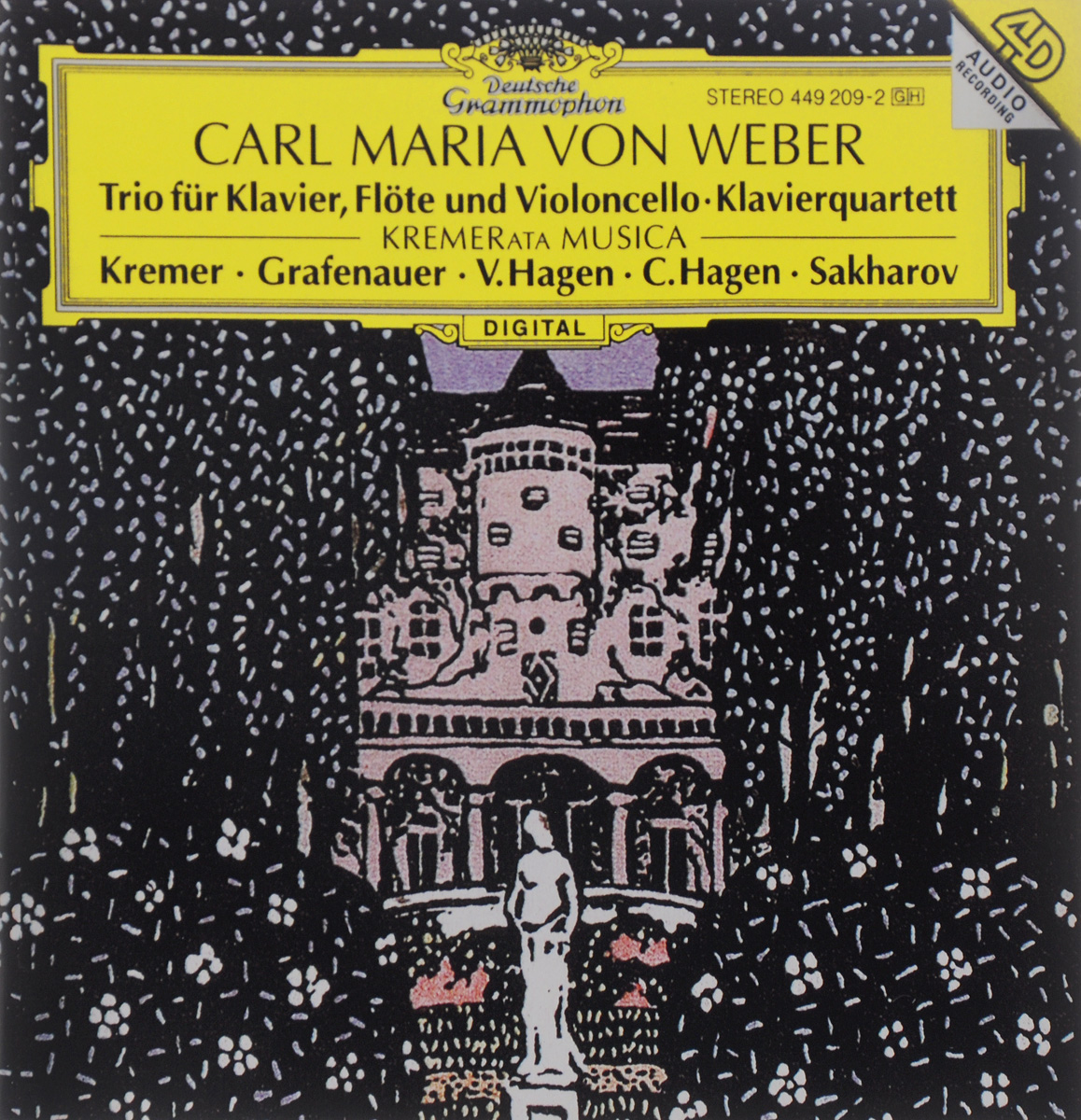Carl Maria Von Weber. Trio Fur Klavier, Flote Und Violoncello / Klavierquartett