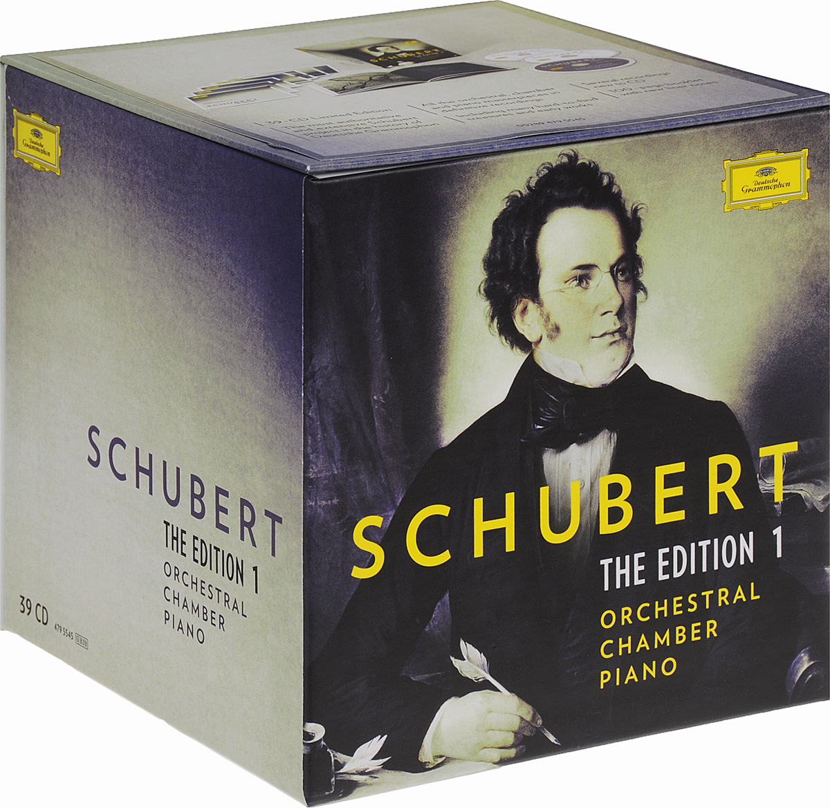 Schubert. The Edition 1. Orchestral. Chamber. Piano. Limited Edition (39 CD)