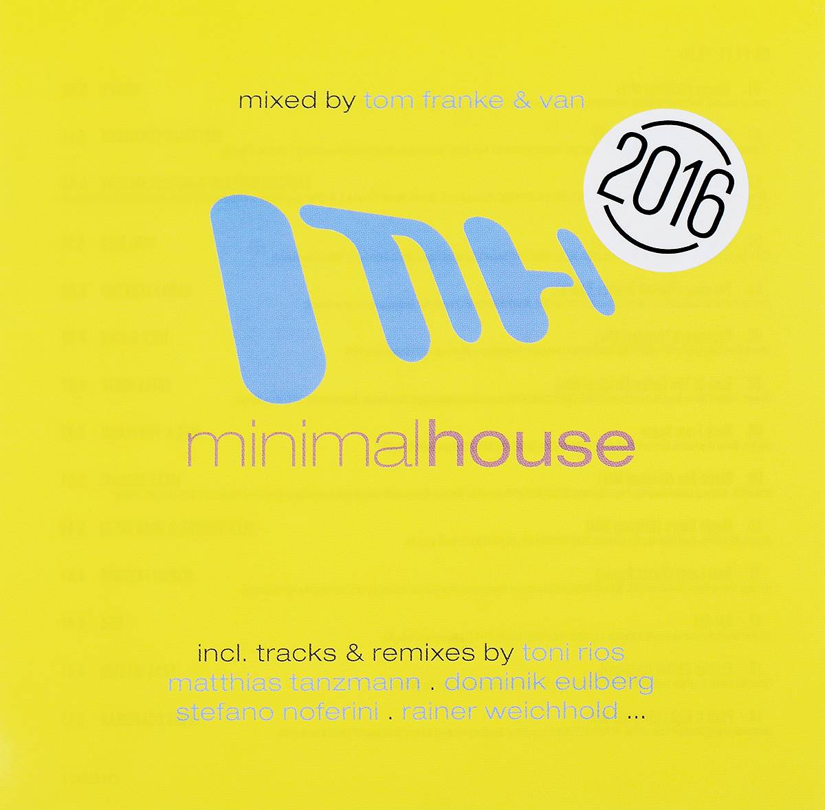 Minimal House 2016 (2 CD)