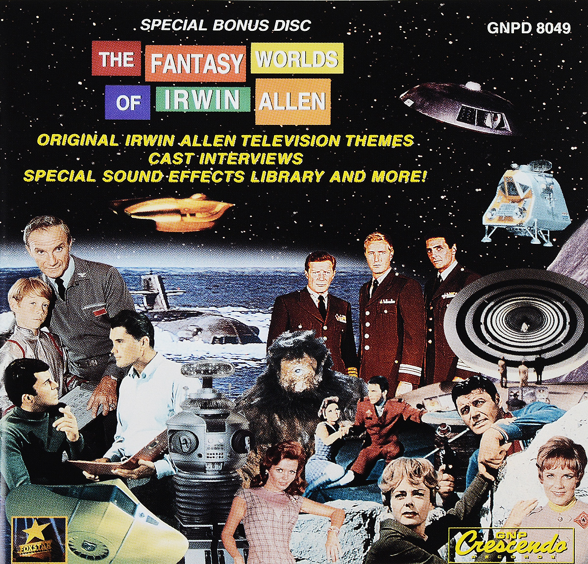 The Fantasy  Worlds Of Irwin Allen. Bonus Disc