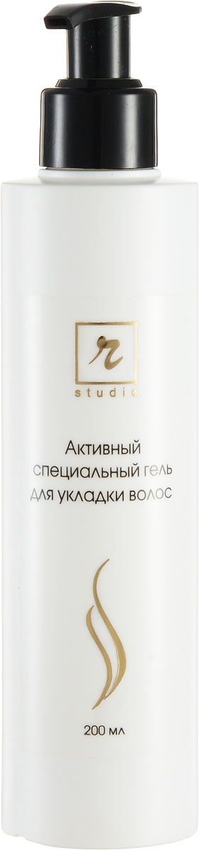 R-Studio Гель для укладки волос 200 мл1621 R-Studio Гель для укладки волос 200 мл1621R-Studio Гель для укладки волос - надежная фиксация при любых перепадах влажности и температур: улучшает общее состояние волос, восстанавливает их эластичность, равномерное нанесение обеспечивает надежность и долговременность прически, придает дополнительный объем, позволяет моделировать отдельные пряди.