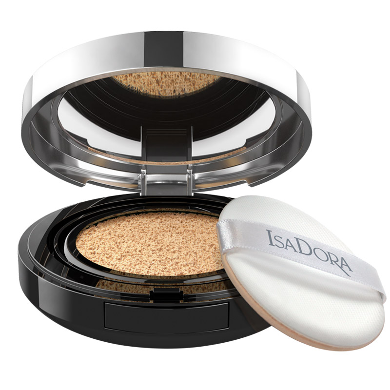Isa Dora Тональный флюид компактный Nude Cushion Foundation 10 15гр124210 Isa Dora Тональный флюид компактный Nude Cushion Foundation 10 15гр124210Быстрое и легкое нанесениеБезупречный естественный макияж за секундыУпаковка как у компактной пудры – всегда с собой для корректировок в течение дня. Идеальное количество продукта на спонже без излишкаНадежная герметичная упаковкаУвлажнение, смягчение, детокс-эффектДля всех типов кожи