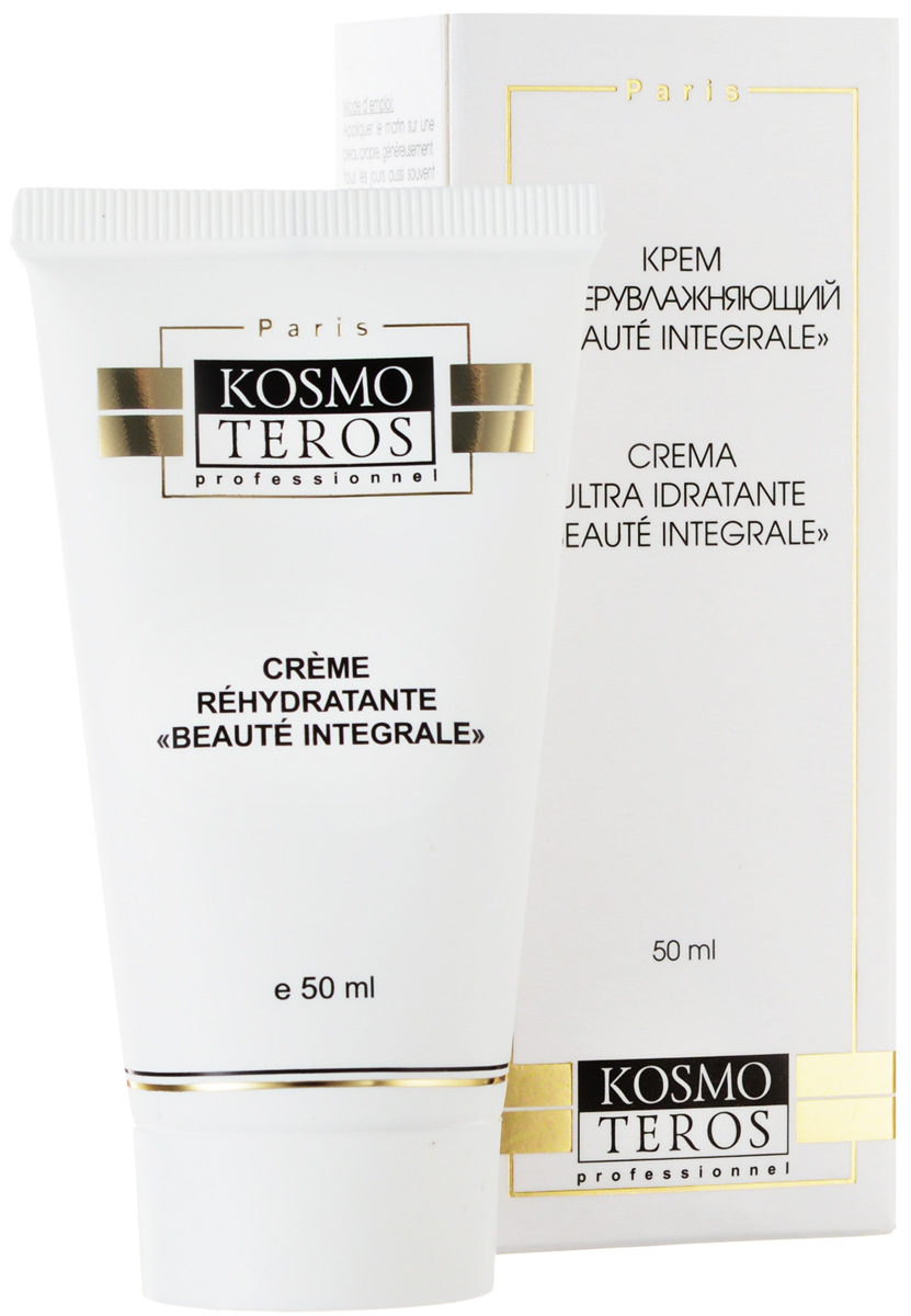 Kosmoteros Крем суперувлажняющий Creme Super-Hydratante Beaute Globale - 50 мл5061 Kosmoteros Крем суперувлажняющий Creme Super-Hydratante Beaute Globale - 50 мл5061Высокоэффективный крем, легко и быстро преодолевающий эпидермальный барьер, обеспечивает необходимый уровень увлажнения кожи, значительно увеличивая ее эластичность, восстанавливая гидратациию дермы и препятствуя трансэпидермальным потерям воды, образует воздухопроницаемую влагоудерживающую коллагеновую биоматрицу, обладающую пластифицирующими (разглаживающими) свойствами, выполняет защитные антиоксидантные функции. Основные активные компоненты: Hyasealon 1, 2%, Proteasyl 4%, гель алоэ-вера, масло ши, пантенол. Показания к применению: для любого типа кожи любого возраста, даже для самой юной.