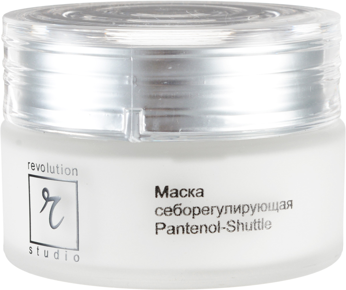R-Studio Pantenol-Shuttle - Маска себорегулирующая для лица 50 мл2693 s R-Studio Pantenol-Shuttle - Маска себорегулирующая для лица 50 мл2693 sСодержащая пантенол в микрокапсулах маска превосходно регулирует секрецию сальных желез, устраняет жирный блеск, успокаивает кожу и сужает расширенные поры, стимулирует регенерацию клеток кожи, обладает противовоспалительным, антисептическим действием, придает коже бархатистый матовый тон.