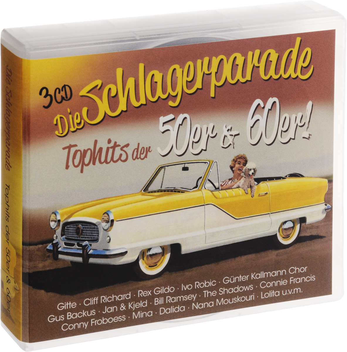 Die Schlagerparade. Tophits Der 50er & 60er (3 CD)